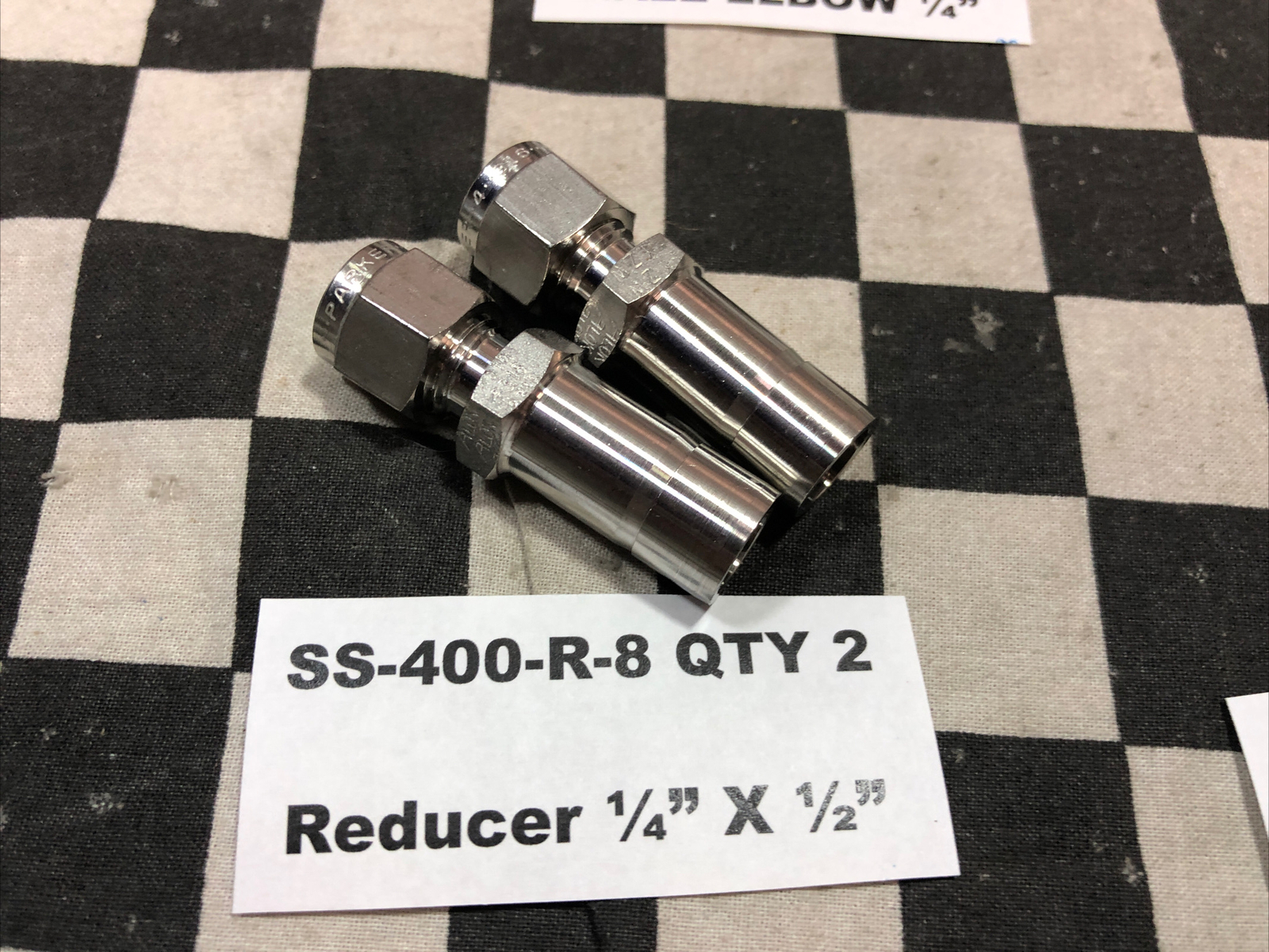SWAGELOK SS-810-R-6 SS-400-R-2 SS-400-R-8 SS-400-2-4 SS-400-6, Lot Of 12#1622Q4