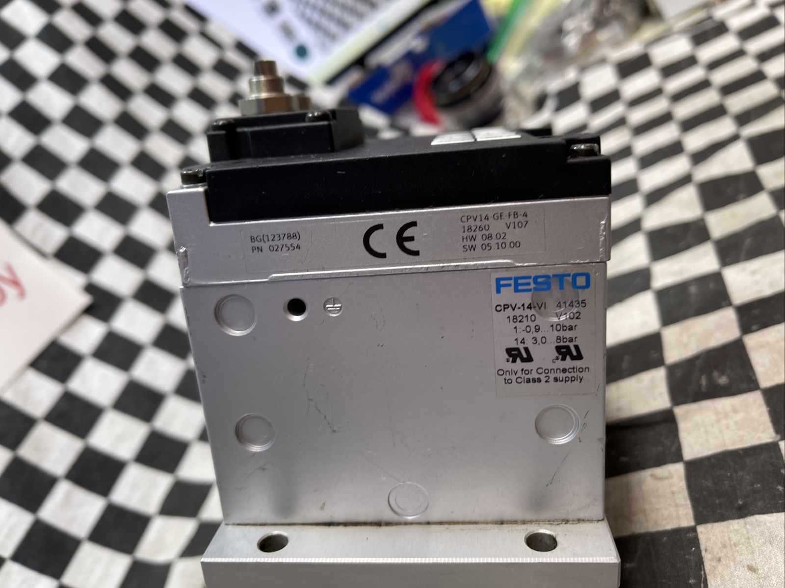 FESTO CPV14-GE-FB-4 CPV-14-VI CPV14-VI-P4-1/8-B 18261 161362 18261 161361