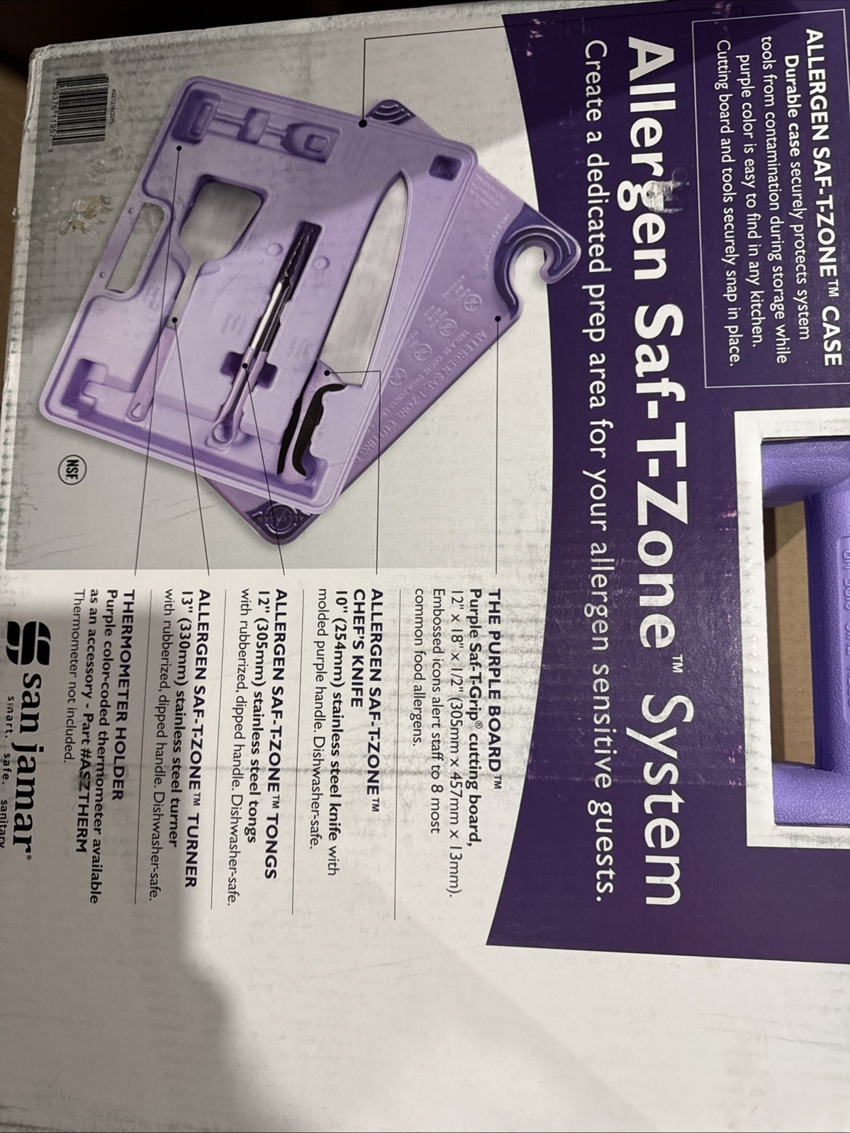 Purple Allergen Kit for San Jamar ASZ121812SYS