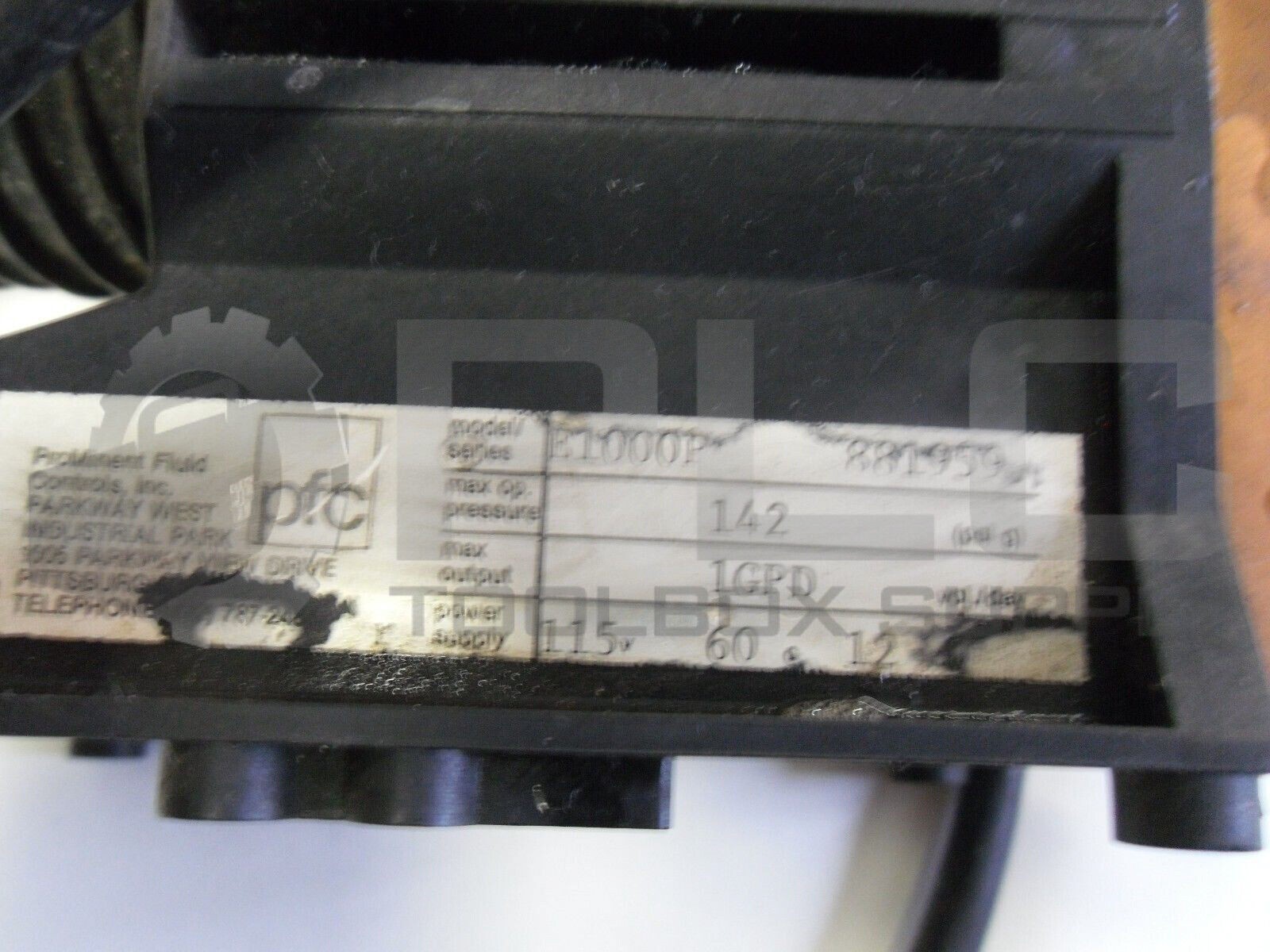 PROMINENT METERING PUMP PFC E1000P 881959