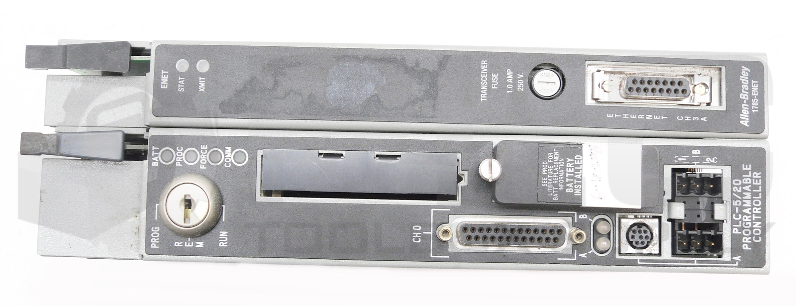 ALLEN BRADLEY 1785-L20B /C PLC-5/20 PROCESSOR MODULE W/ 1785-ENET /B *READ*