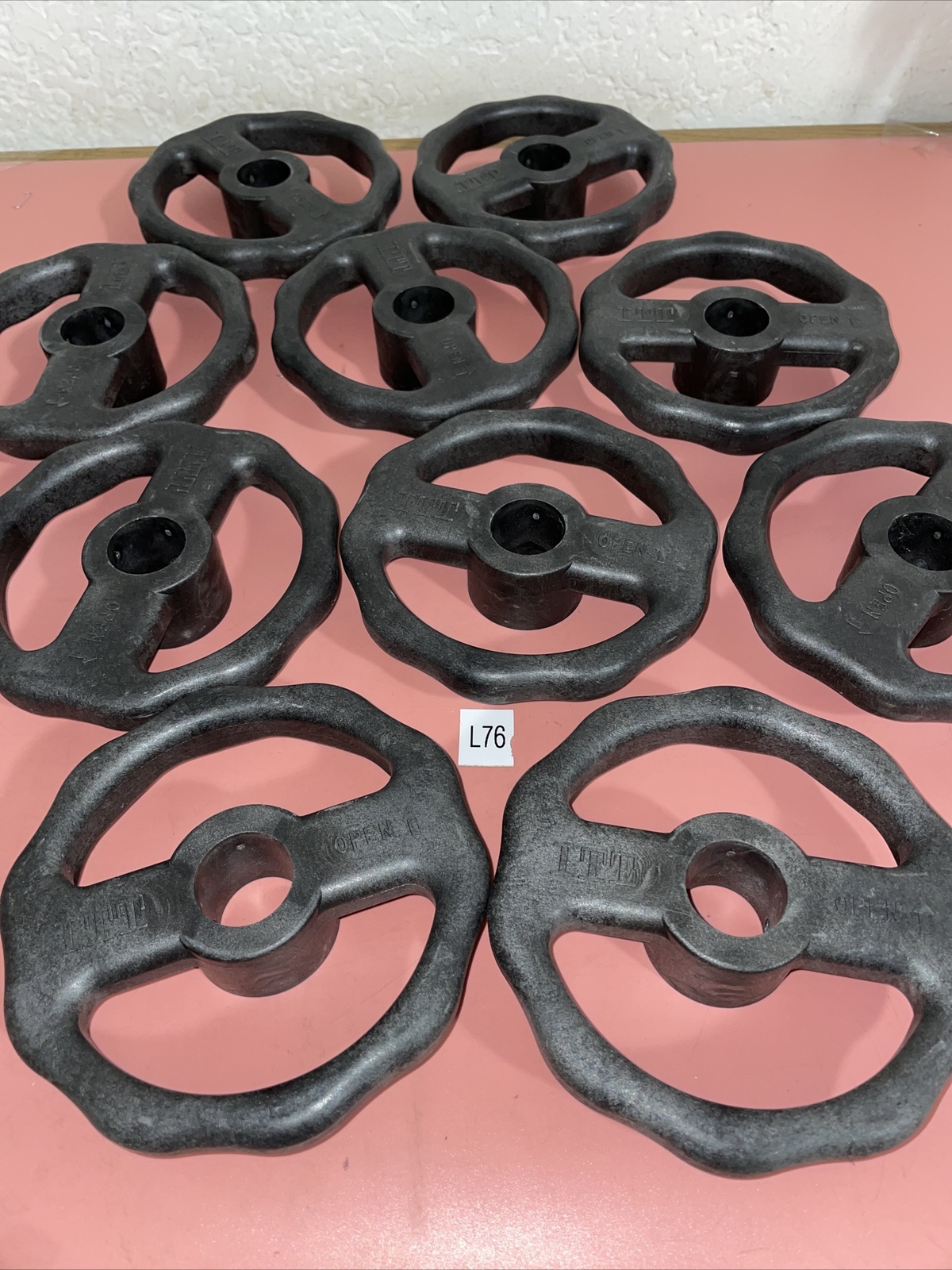 ITT 26204 Handle “PAS” Thermoplastic 1.162 Bore w/ 2-set screw holes(Lot Of 10)