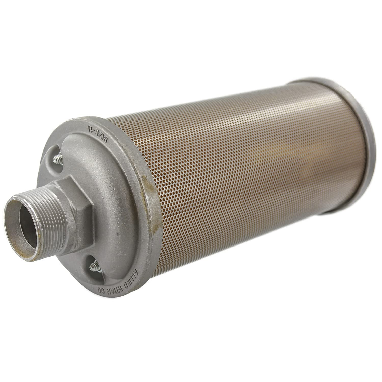 Aftermarket Alwitco M15 Atomuffler Air Exhaust Muffler | 1.5″ NPT Male, 125 PSI