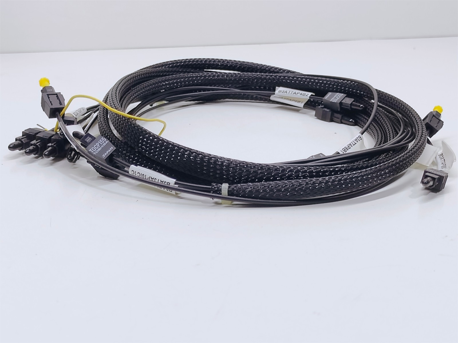 Toshiba Optical Fibre Cable Rack 195072 REV01 G130 CNC EDM Industrial Cable