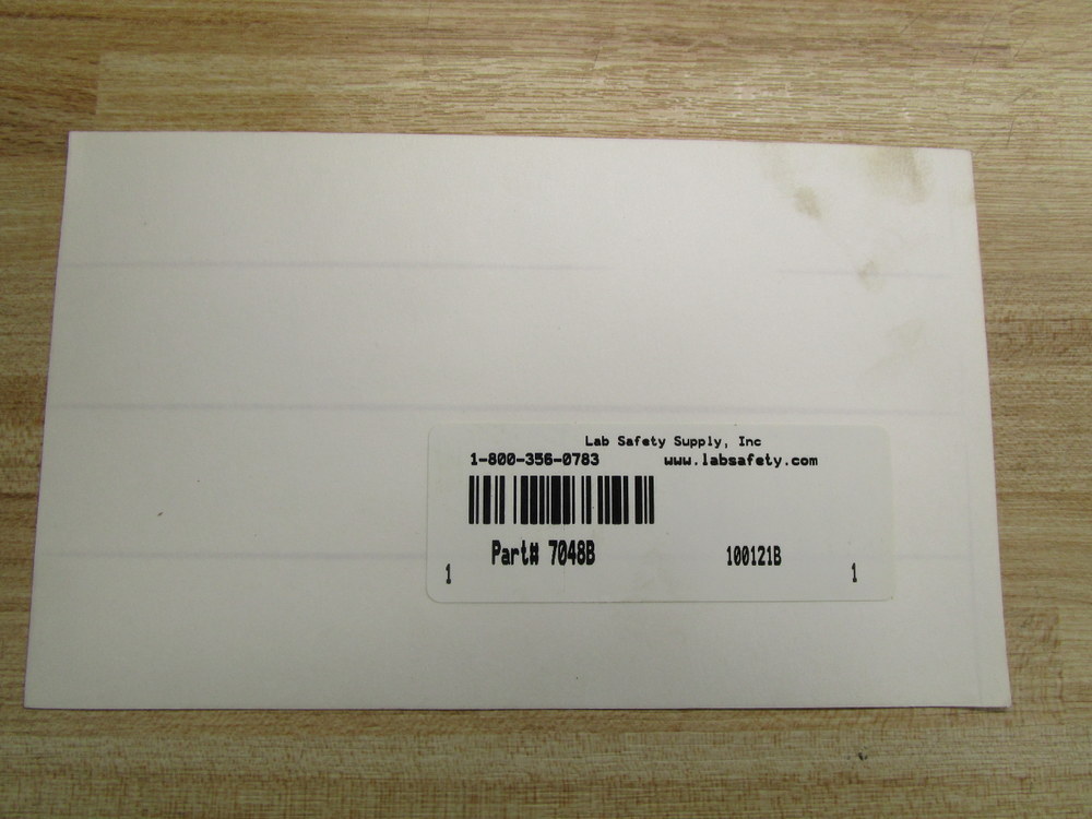 Lab Safety Supply 100121B Sulfuric Acid Sign