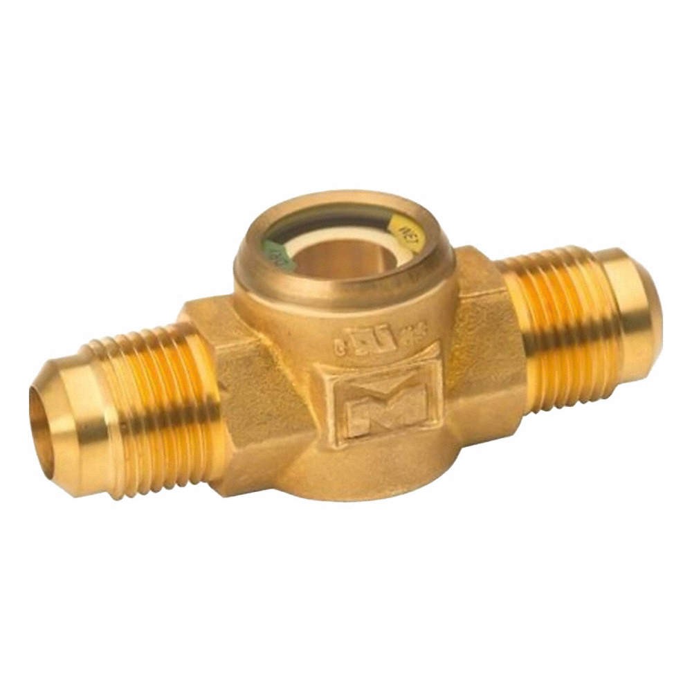 MUELLER Sight Glass,3/8 in,Brass,3 in L 809GZ1