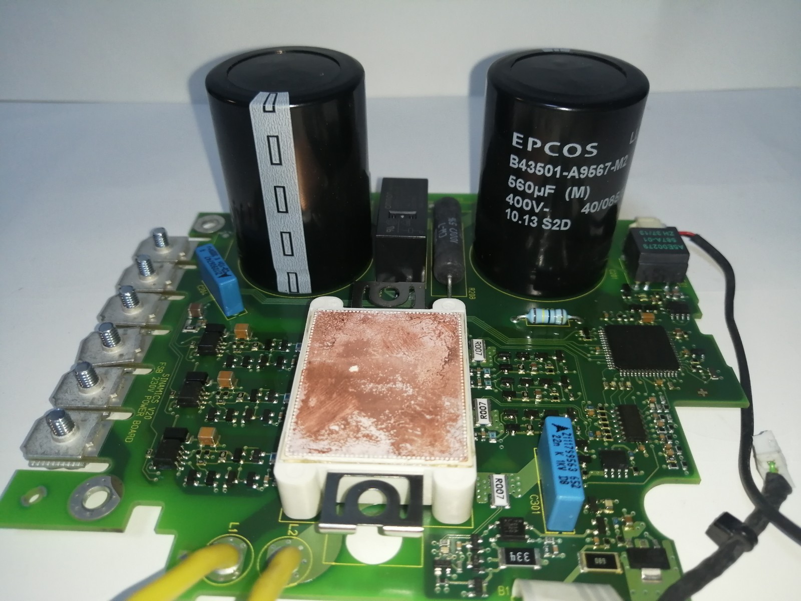 SIEMENS 6SL3210-5BB21-5UV0 V20 POWER BOARD with IGBT FB20R06W1E3