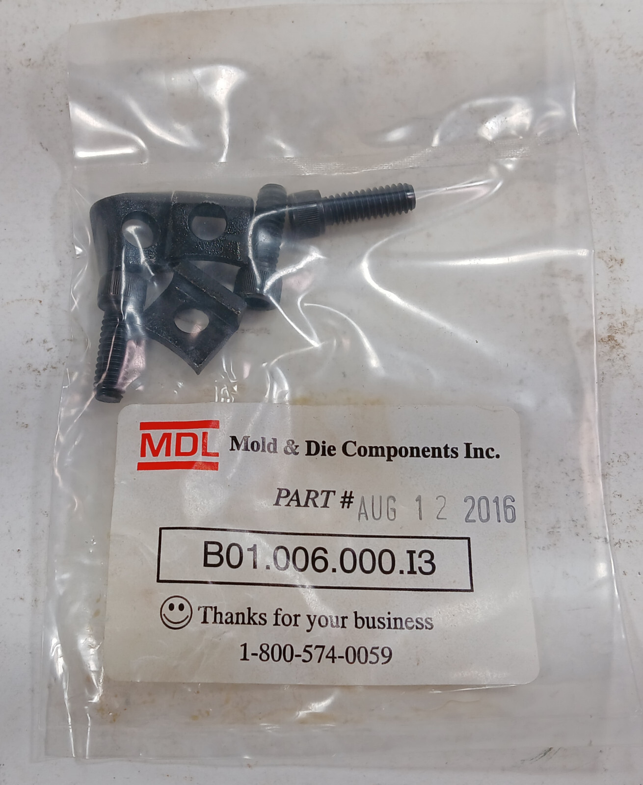 3 NEW MDL B01.006.000.I3 HOLD DOWN CLAMPS NNB ***MAKE OFFER***