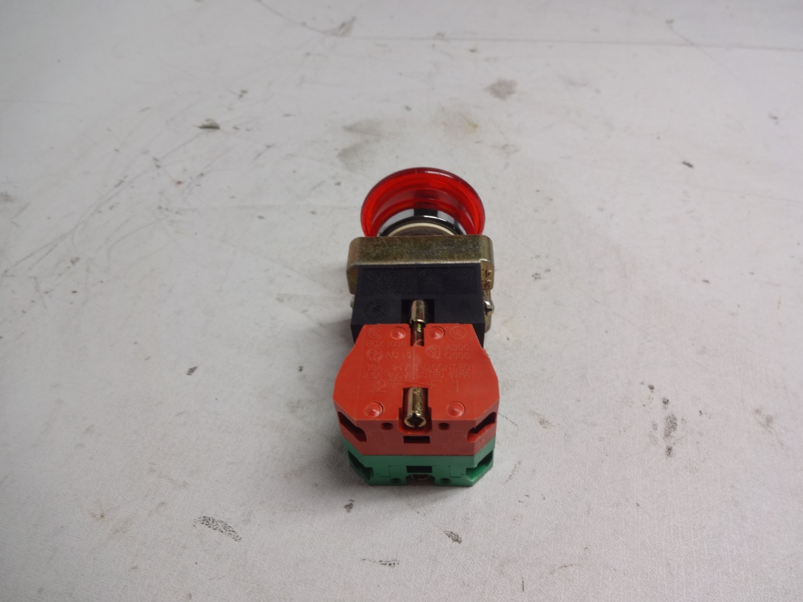 Illuminated Emergency Stop Button