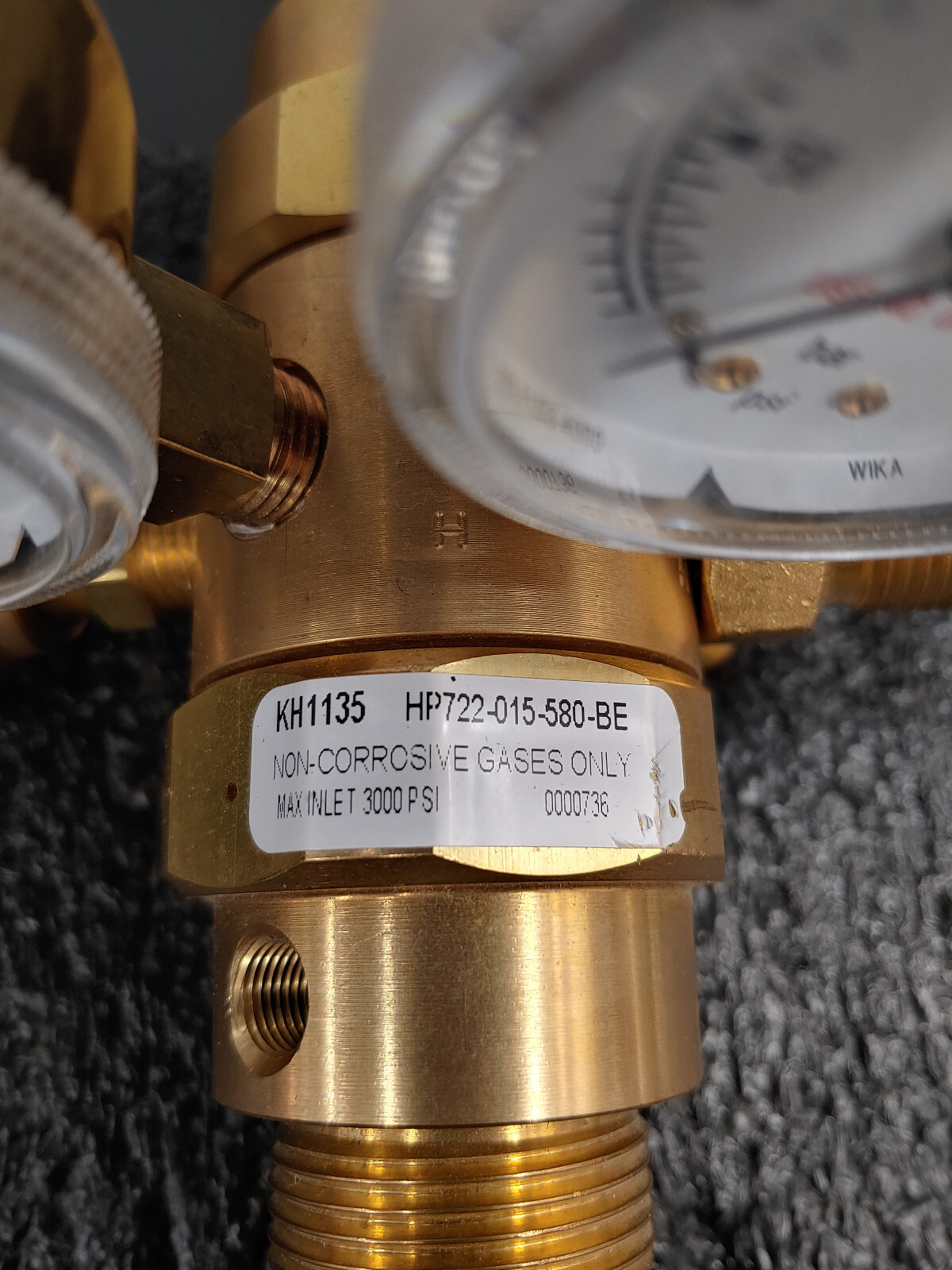 HARRIS KH1135 High Purity Two Stage Gas Regulator