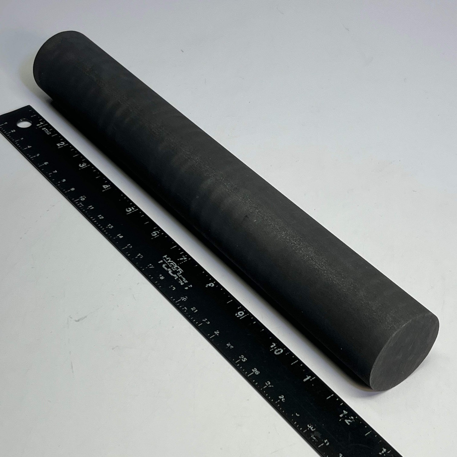 SGL CARBON Natural Charcoal Round Rod Sz 1.75″D x 1 ft.