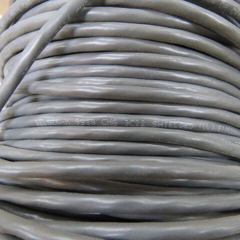 BELDEN 9939 CMG 3C22 Qty of 50 per Lot RS232 #22-3C SR-PVC O/A FOIL+BRAID PVC J