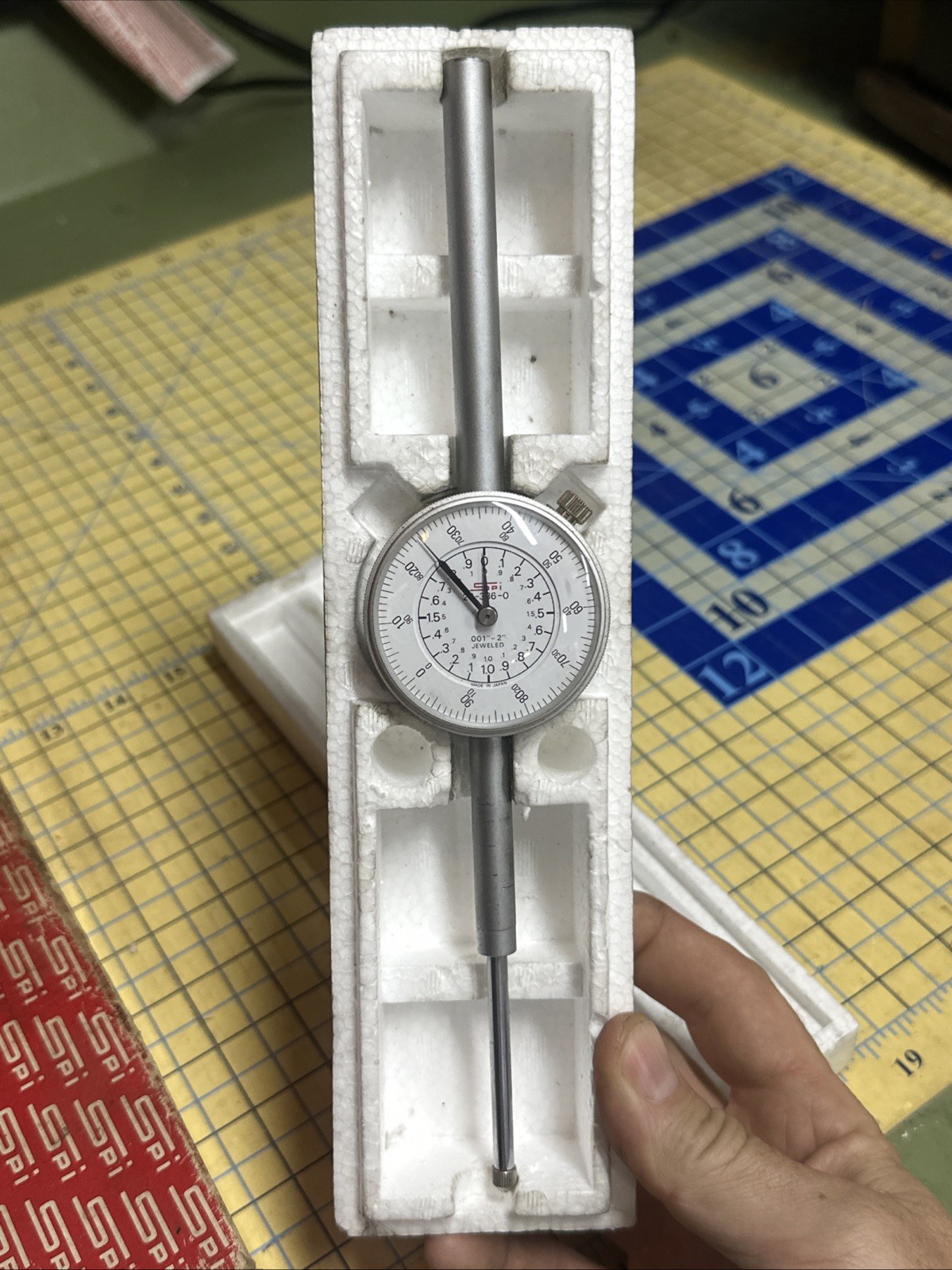 SPI 24-336-0 Dial Indicator 0.001″ – 2.000″ Travel Dial in Box