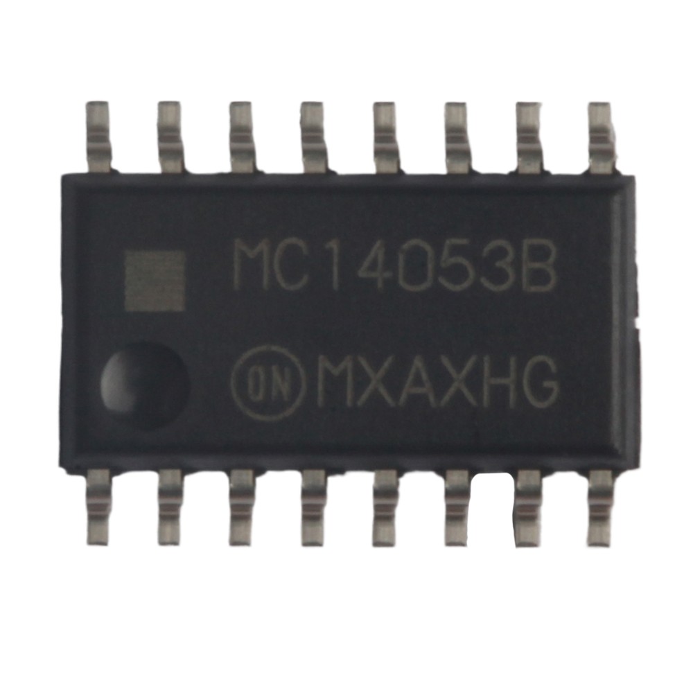 10PCS 14053B MC14053BDR2G SOP-16 Analog Multiplexers/Demultiplexers