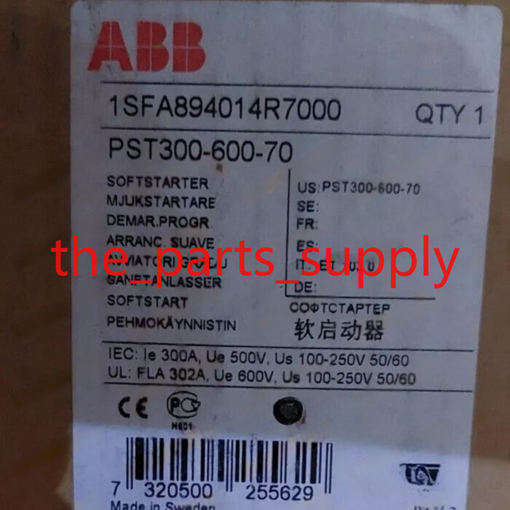 NEW ABB PST300-600-70 1SFA894014R7000 Starter DHL SHIPPING