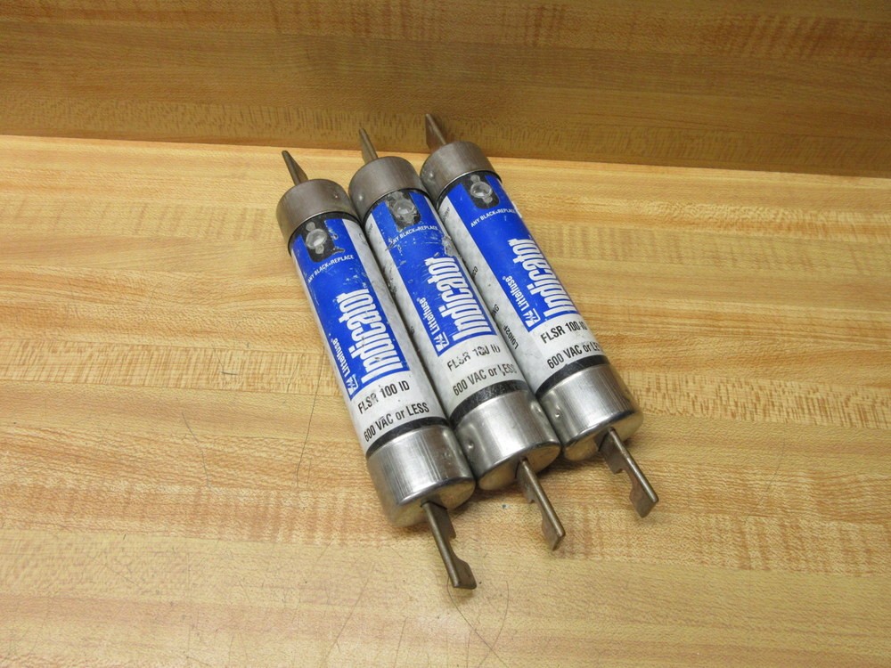Littelfuse FLSR 100 ID Fuse FLSR100ID (Pack of 3)