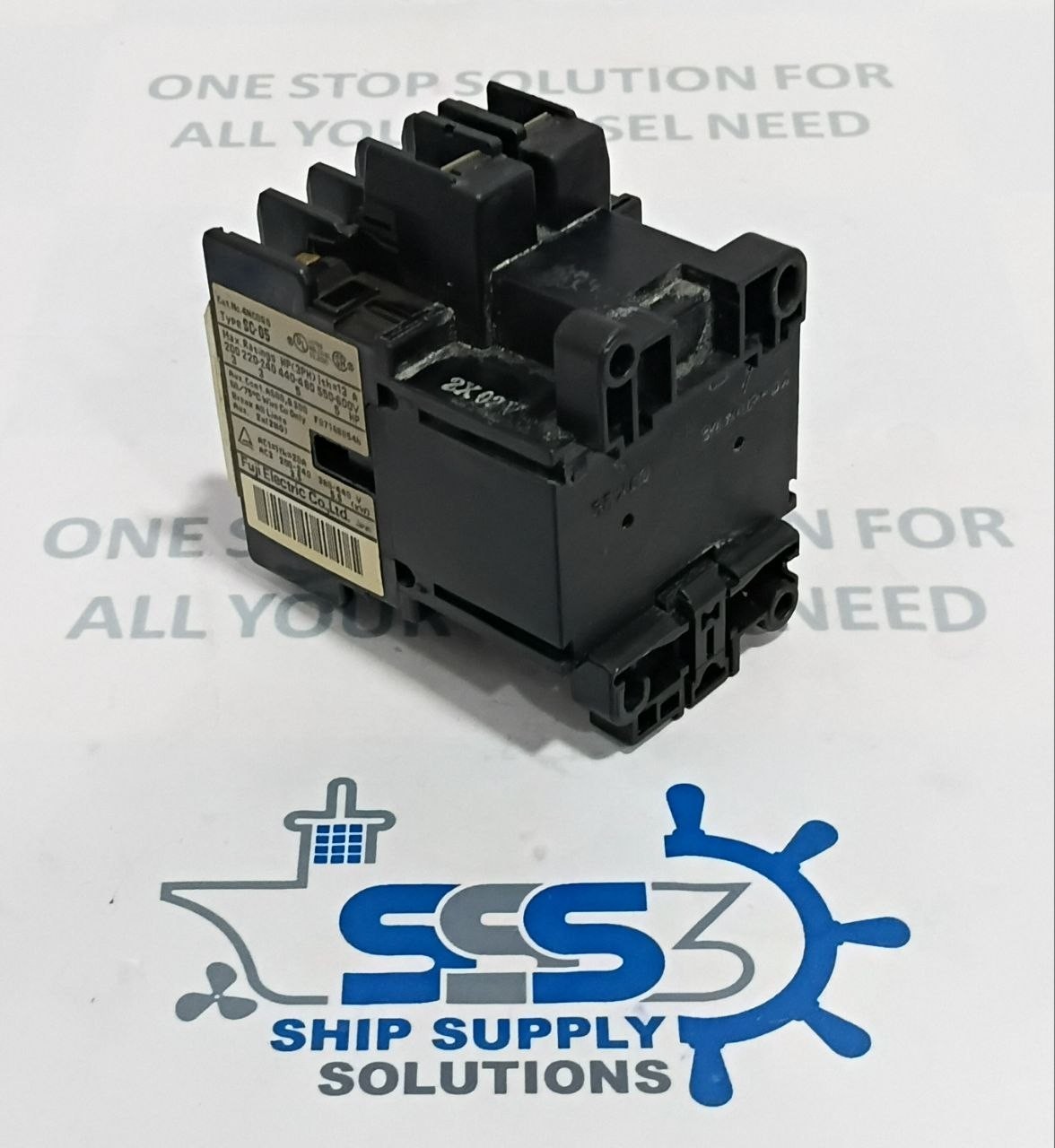 Fuji Electric SC-05 Contactor Coil Voltage 380-400V 50Hz 400-440V 60Hz, 13 Amp.