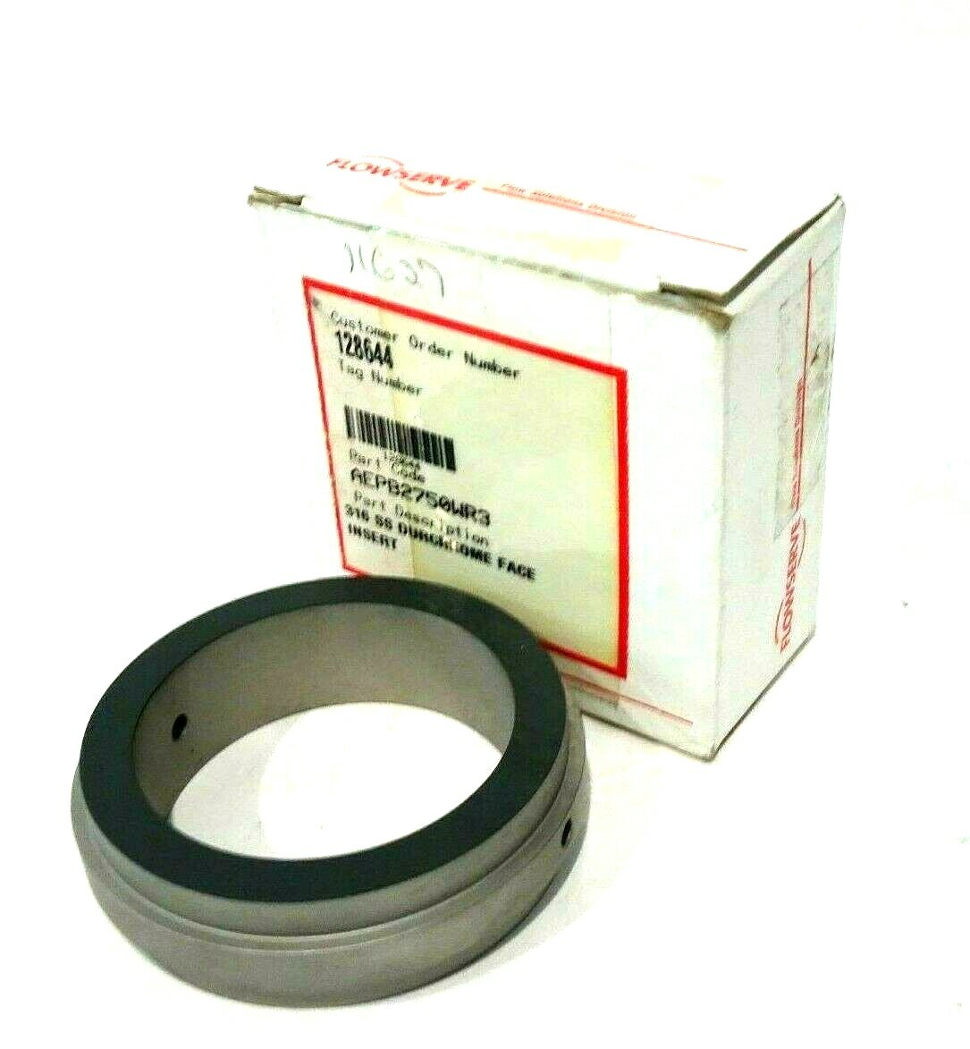 NEW FLOWSERVE AEPB2750WR3 316 SS DURACHROME FACE INSERT
