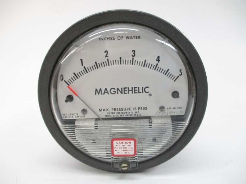 DWYER 2005 15PSI 0-5″H2O NSMP
