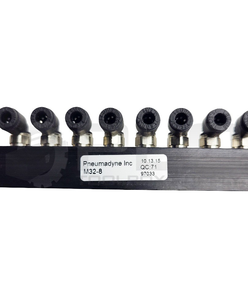 NEW PNEUMATIC INC M32-8 MANIFOLD W/ FESTO VALVE