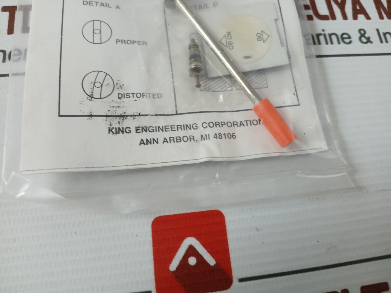 KING ENGINEERING 7334-2 Safe Guard Section Service Kit