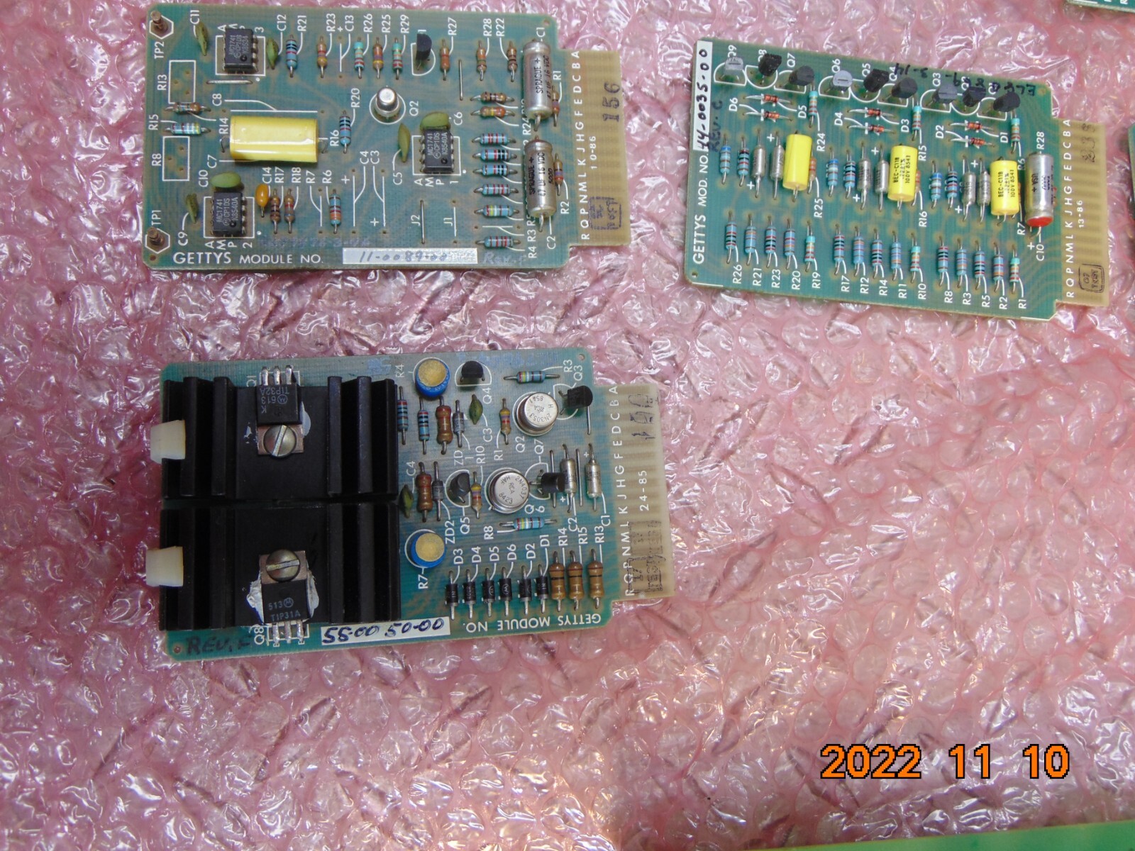 GETTYS 11-1025-08 RN350 THREE PHASE HALF WAVE CONTROLLER 240-300VAC 33/66 AMP