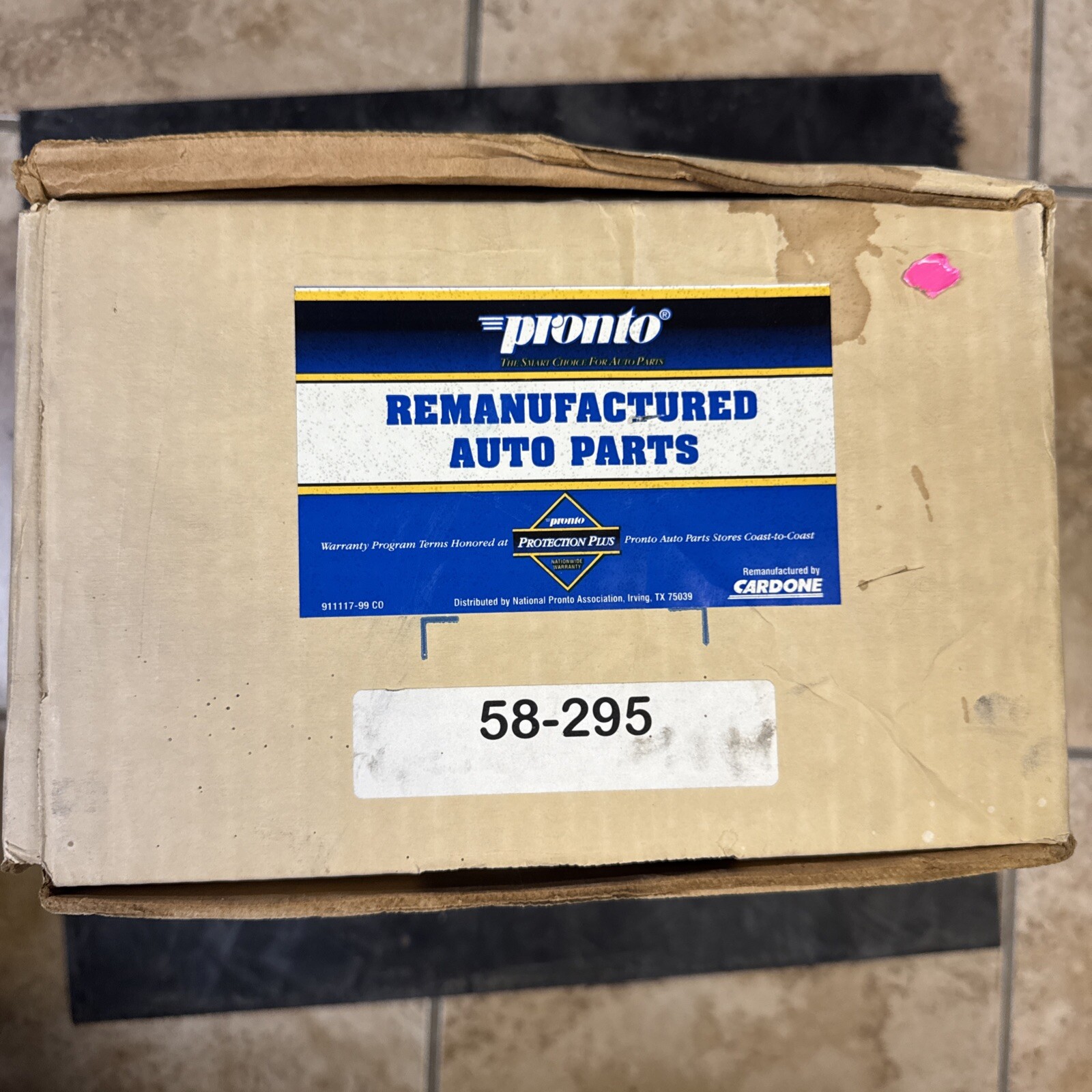 Pronto 58-295 Water Pump Remanufactured Auto Parts