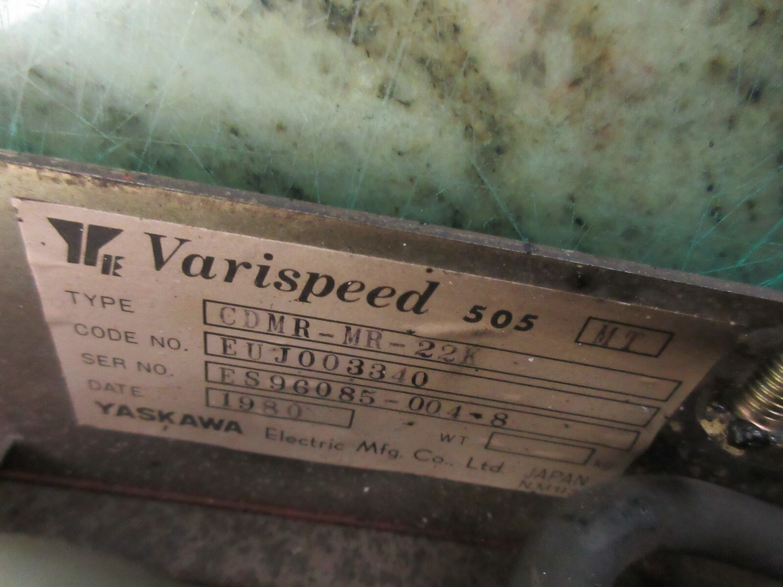 *SPECIAL PRICE* YASKAWA DRIVE 505 CDMR-MR-22K EUJ003340 JPDC-C028 C028 P031