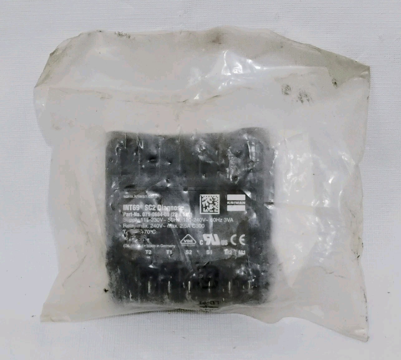 KRIWAN 071-0684-00 INT69 SC2 (22 A 620) Motor Protector-New