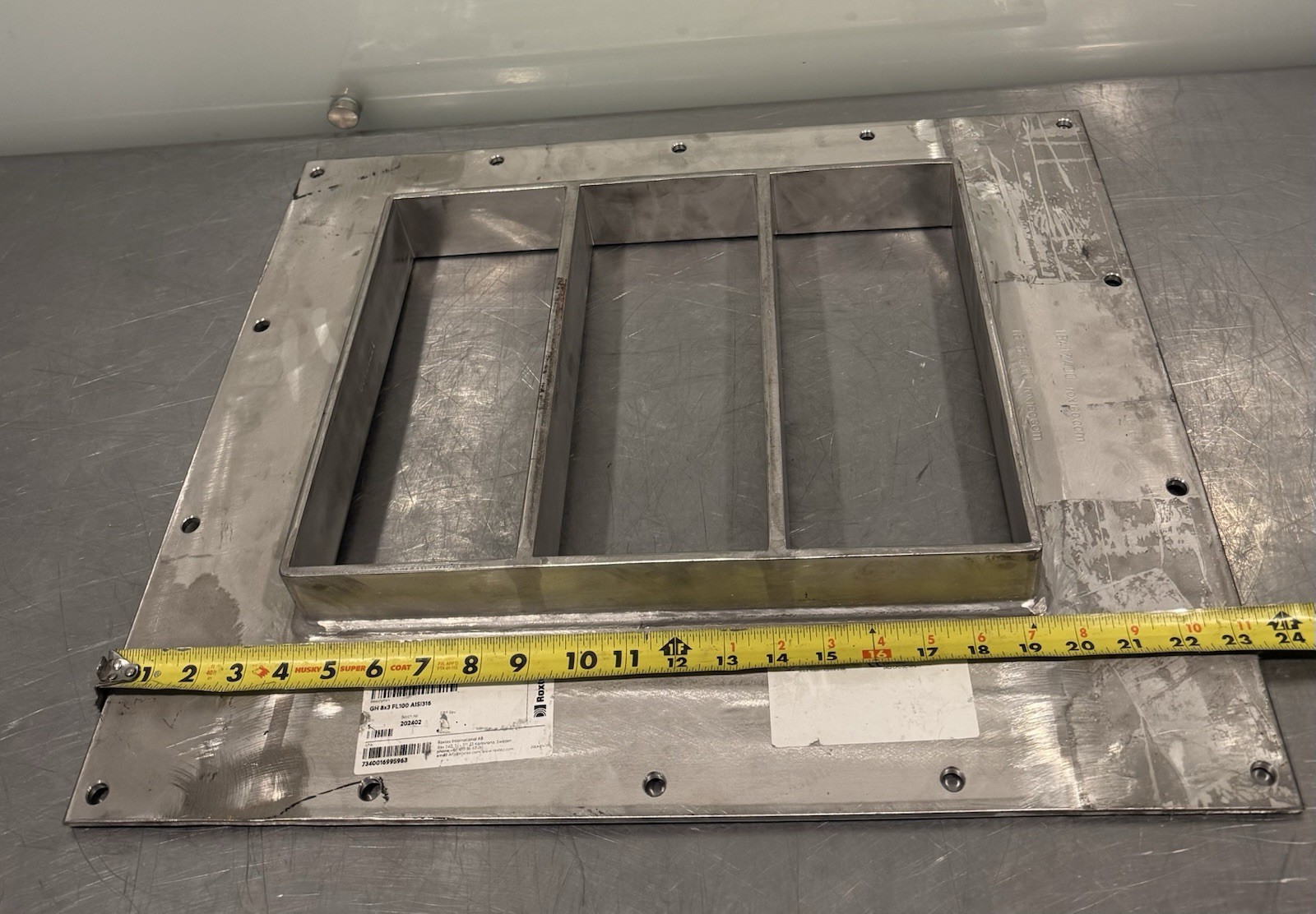Roxtec 116626 GH 8×3 FL100 AISI316 Frame Stainless Steel NEW! FREE SHIPPING!