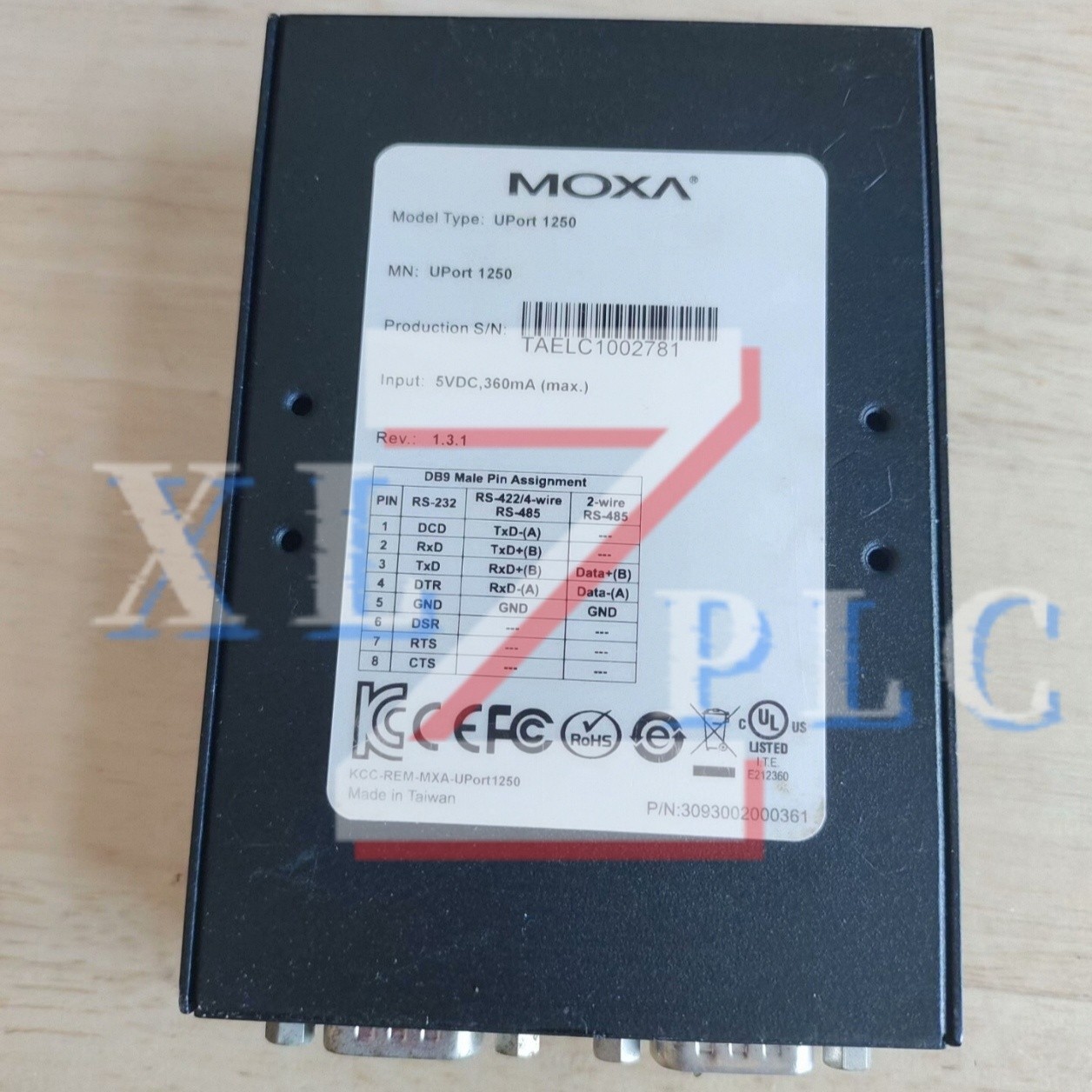 MOXA UPort 1250 Interface Converter#1pcs new in box