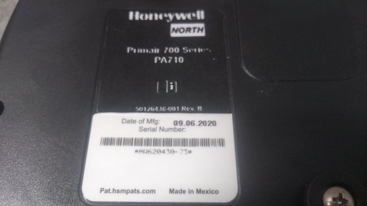 Honeywell North PA710 Gray Plastic Belt-Mount PAPR Blower