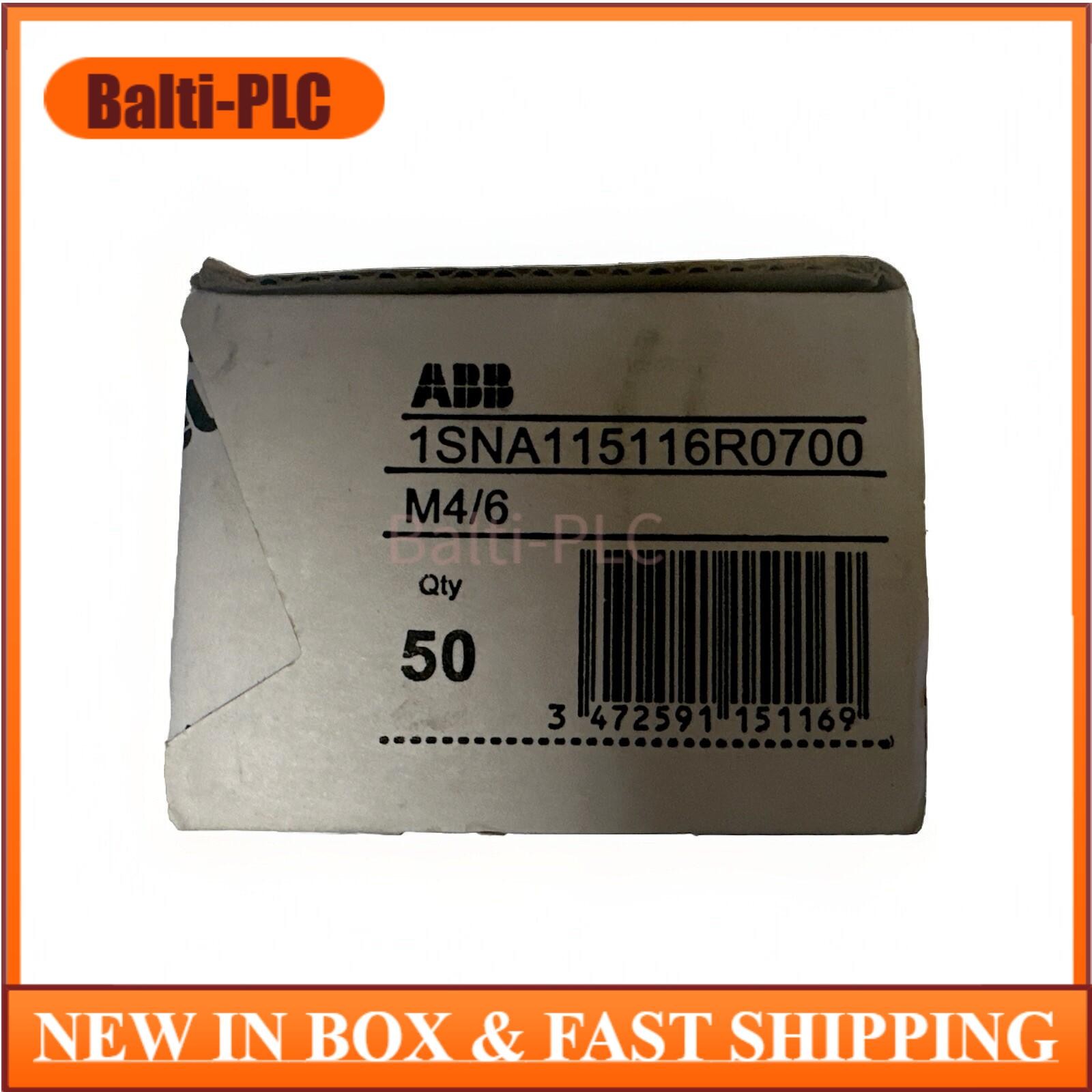 NEW Box of 50 ABB Entrelec 1SNA115116R0700