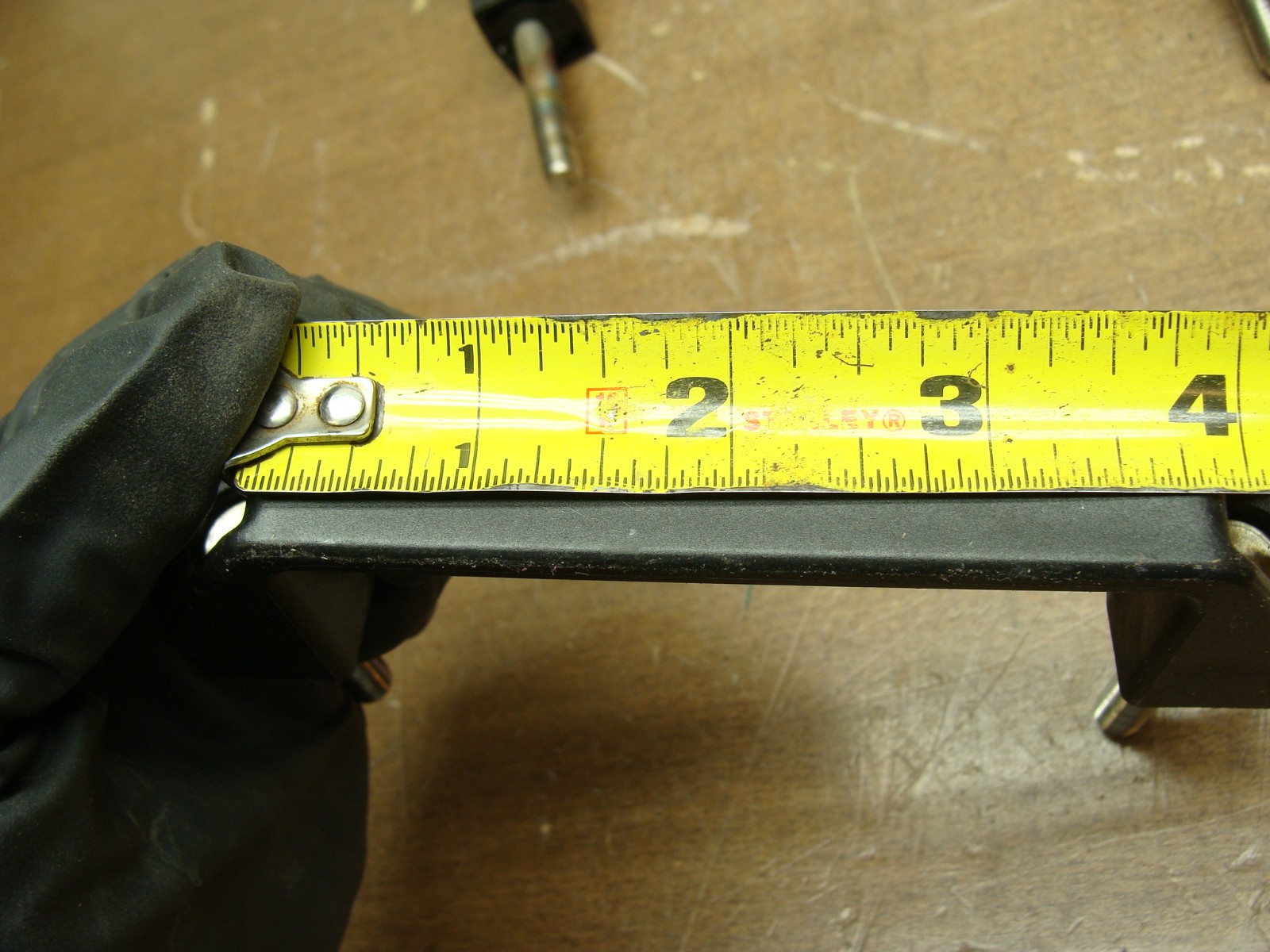 LOT OF 10 ELESA INDUSTRIAL GRADE BRIDGE PULL HANDLES W/THREADED STUDS