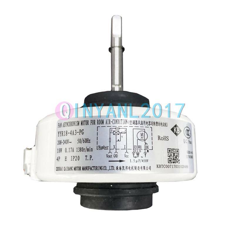 1PC NEW YYR18-4A3-PG air conditioner motor Replace RPG15Q-3 Y4S476A711