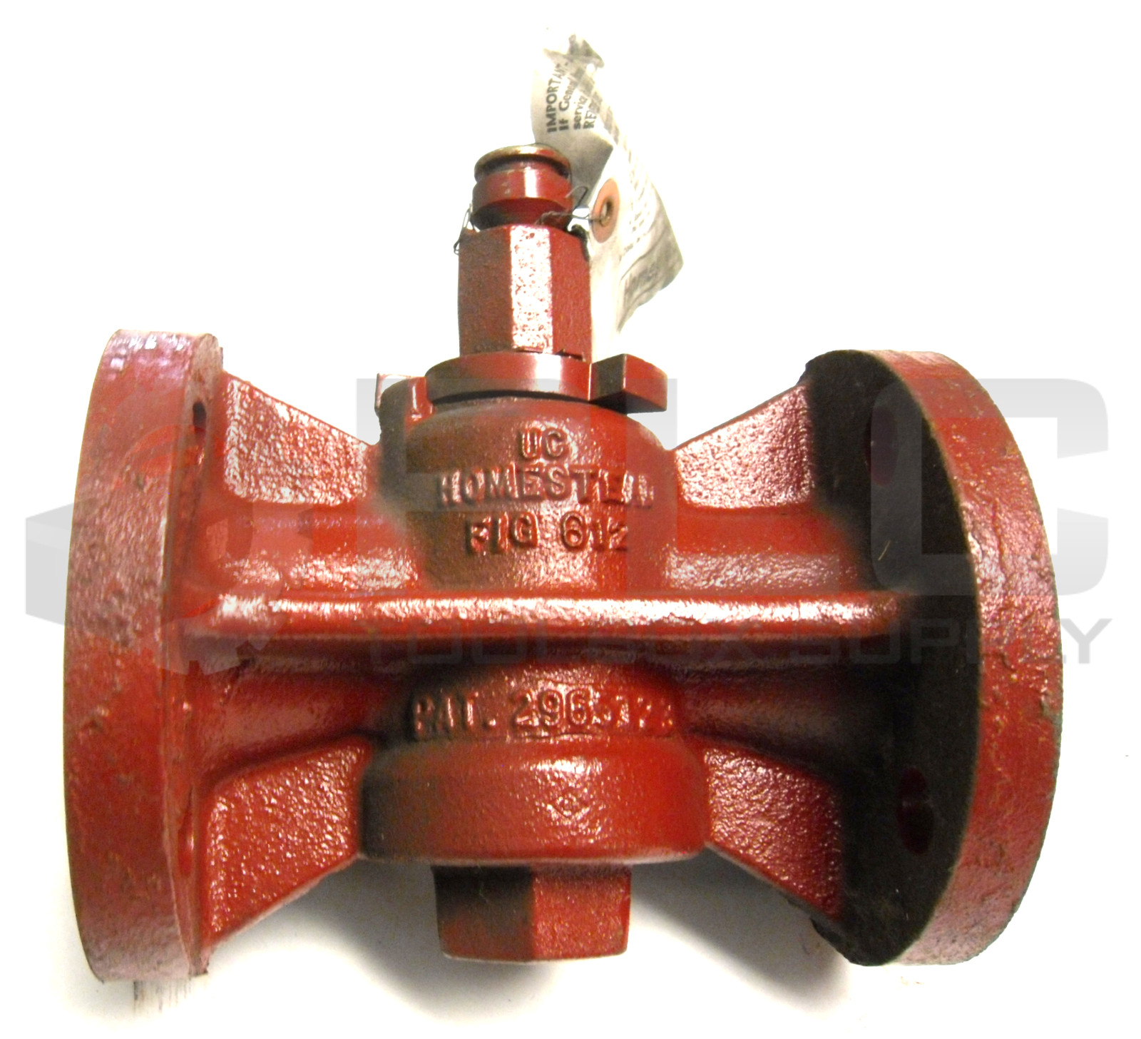 NEW HOMESTEAD FIG-612 PLUG VALVE 200 OWG 1 1/2 V