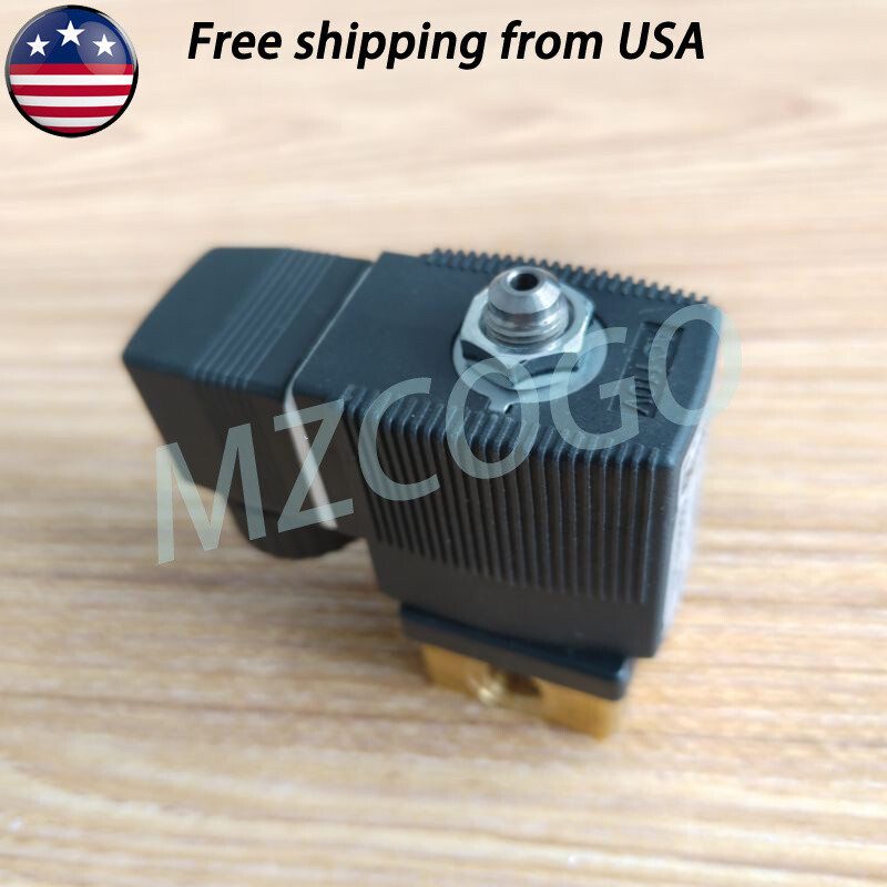AC110V 120V G1/8 232PSI Solenoid Valve 54774302 Fits For Screw Air Compressor