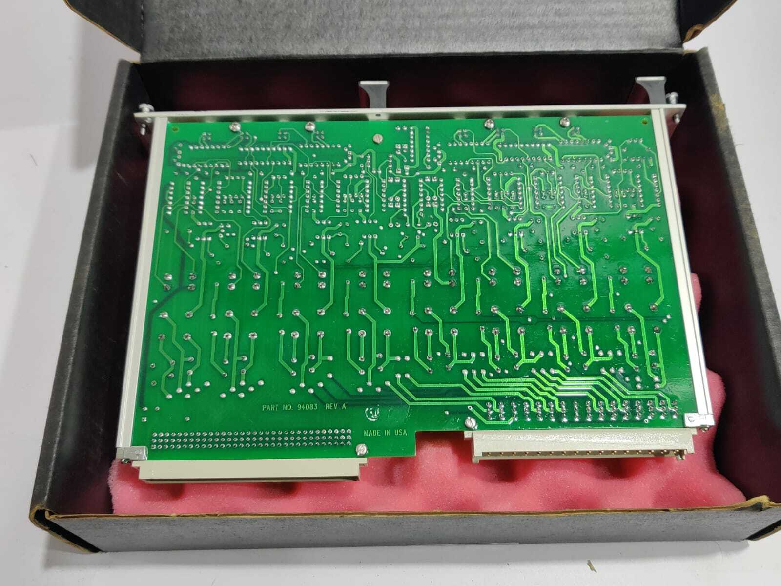 NOV Assy no. 94080 BE-1 1396 HPU/WTR Start/Stop Pump PCB Card Rev B 30094080