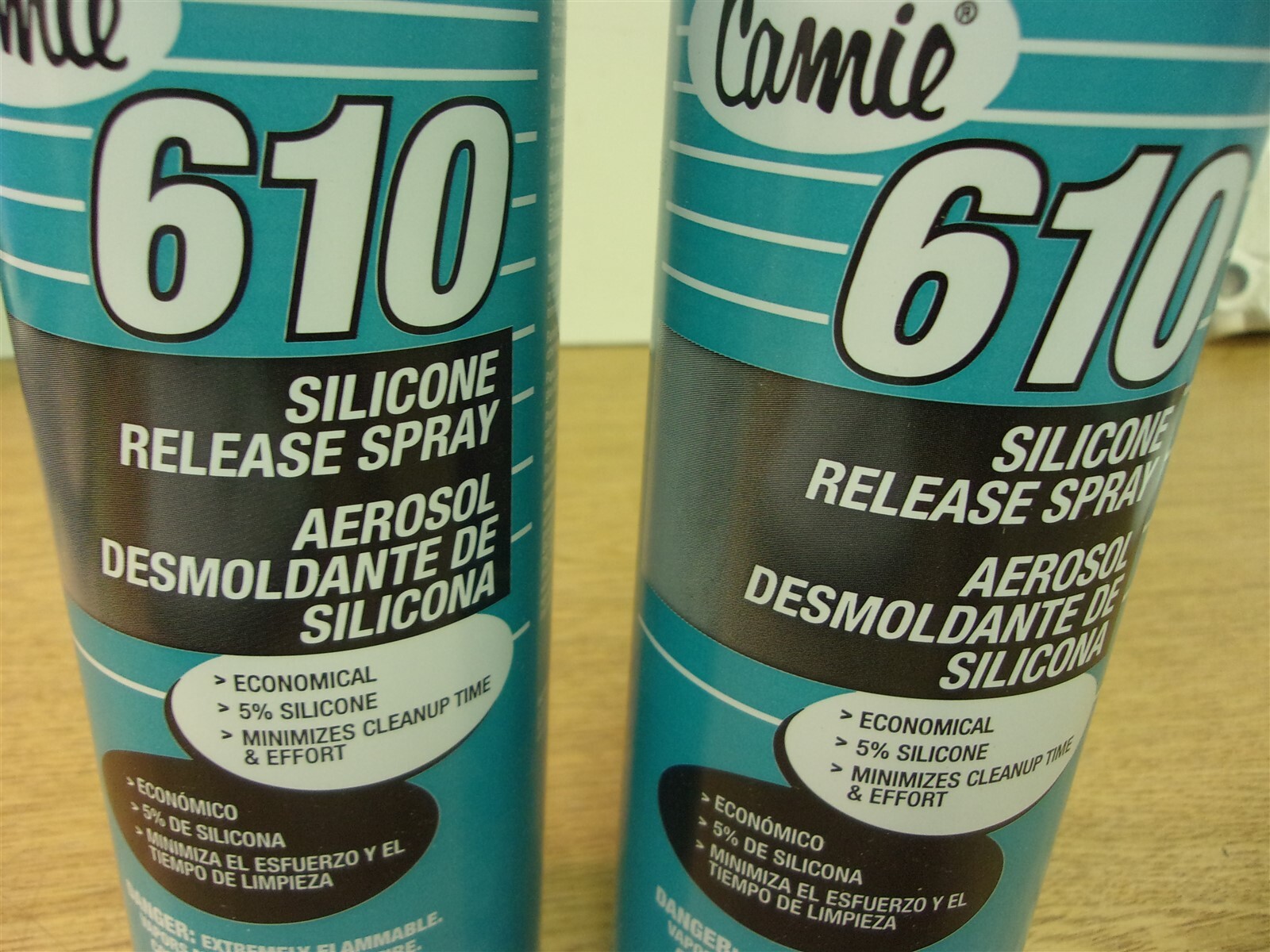 NEW Camie 610 Silicone Release Spray 11oz Can lot of 2 *FREE SHIPPING*