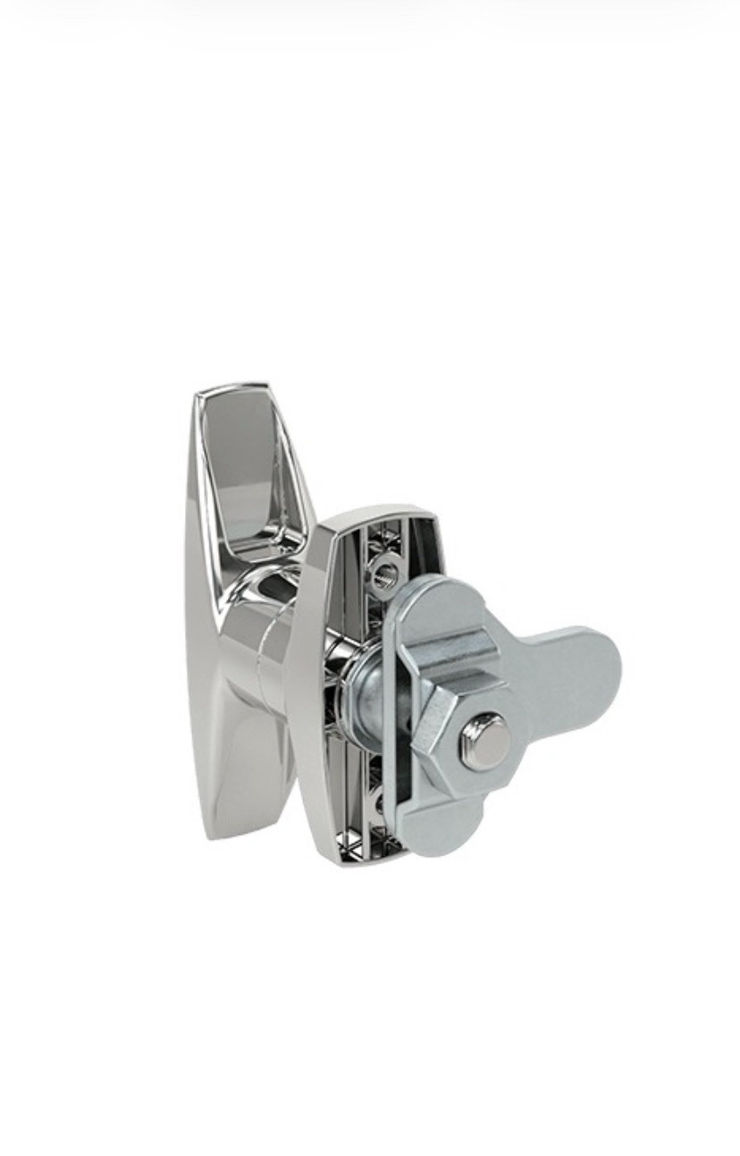 McMaster-Carr 1210A91 T-Handle Cam Latch Counterclockwise Quarter Turn Polished