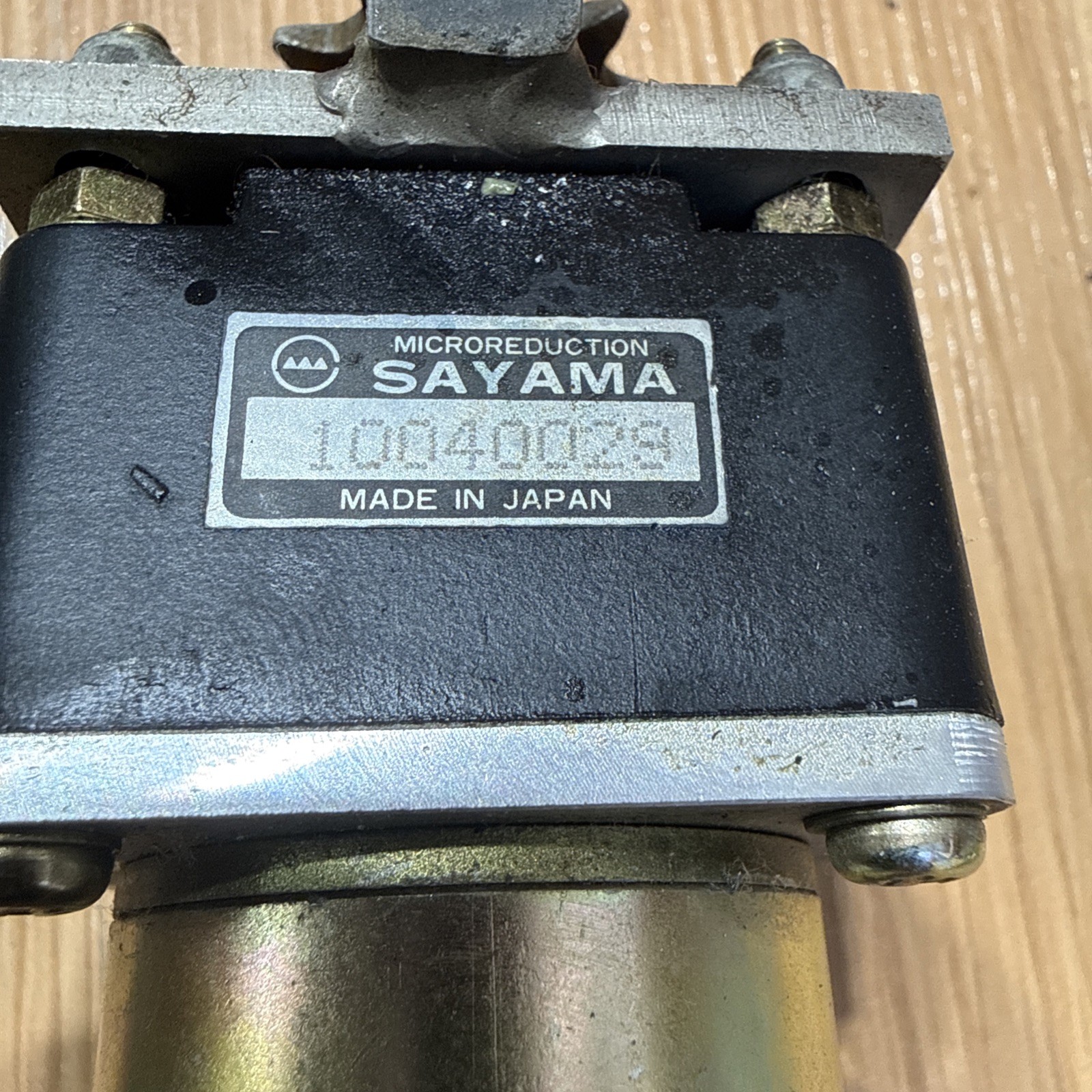 SAYAMA GEARED MOTOR RB-40GM-E40-12