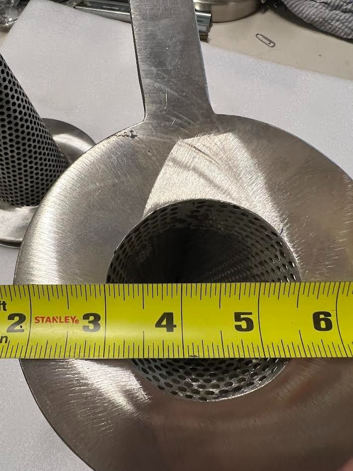 Lot of 3 Kenco Engineering 3″ Strainer #150 316 Stainless Steel
