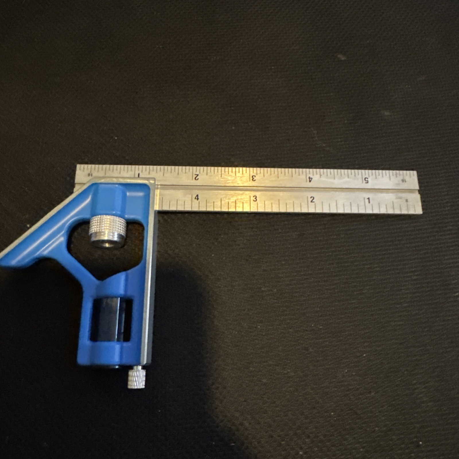 EMPIRE HEAVY DUTY SQUARE LEVEL E250 6″ RULER STAINLESS STEEL 90°/ 45° ANGLE