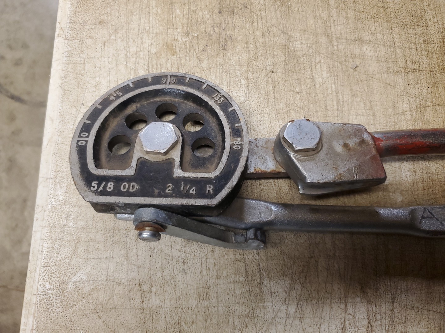 IMPERIAL EASTMAN 384 FHA TUBE BENDER 5/8″ OD 2-1/4″ R (D00)