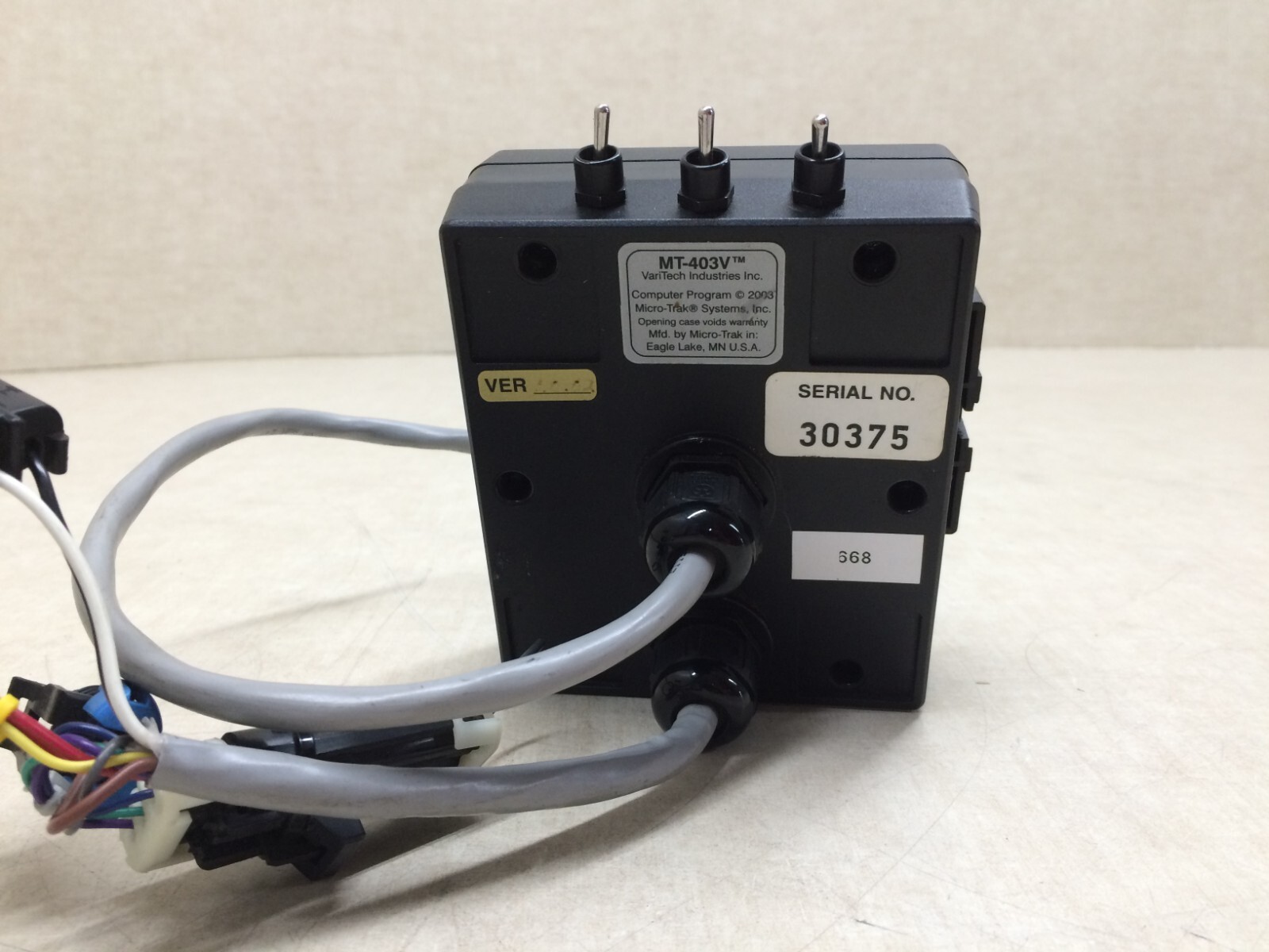 Varitech Micro-Trak MT-403V Electronic Control System Rate Controller