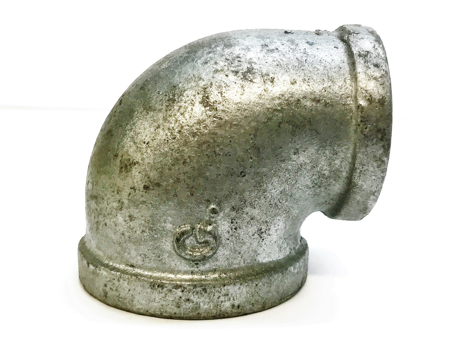 Galvanized 2″ Female x 1-1/2″ Female 90 Degree Reducing Elbow [Lot of 2] NOS
