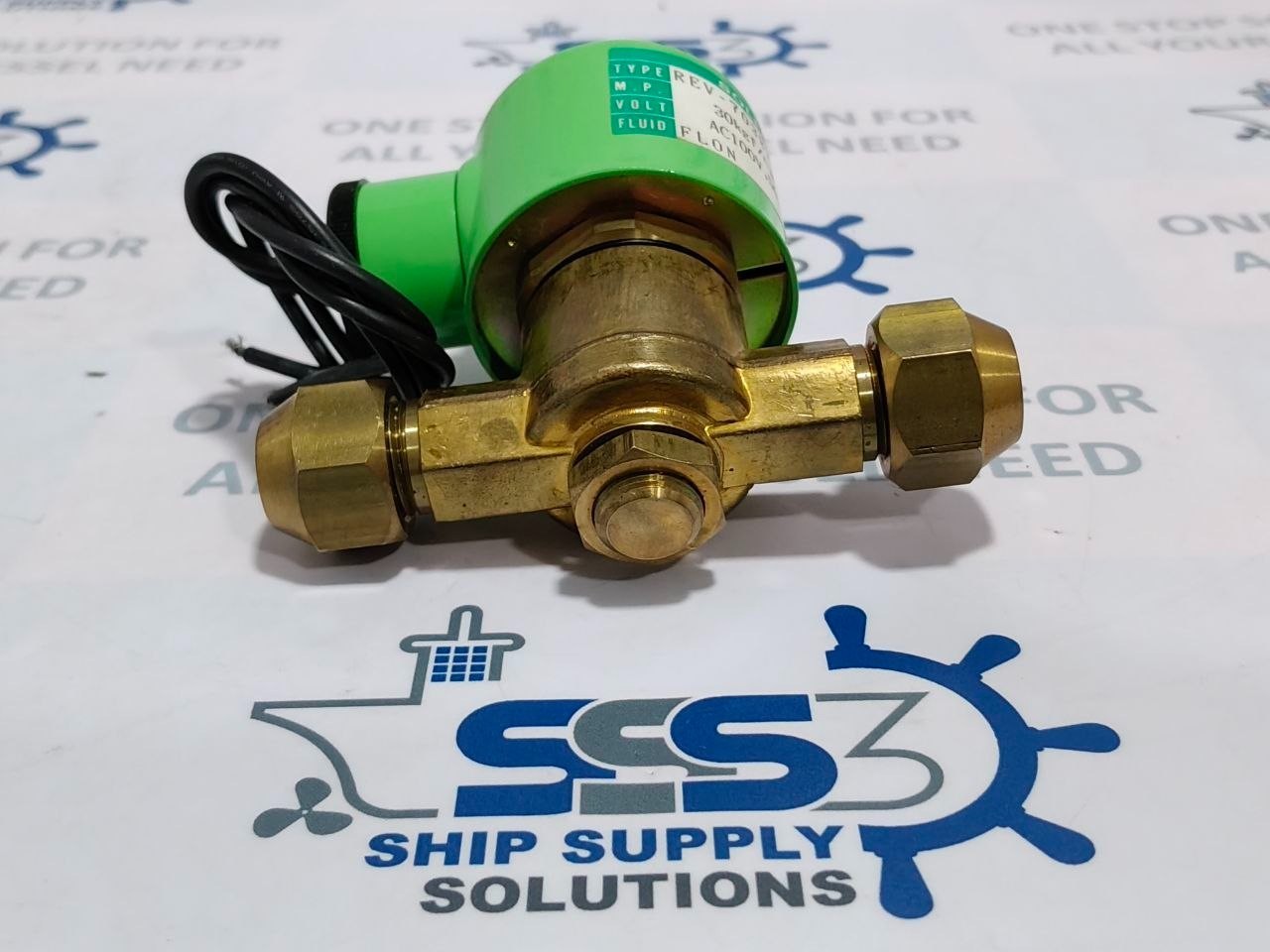 Saginomiya REV-703BXF Solenoid Valve Flon AC100V 50/60Hz 30kg f/cm² 25kg f/cm²