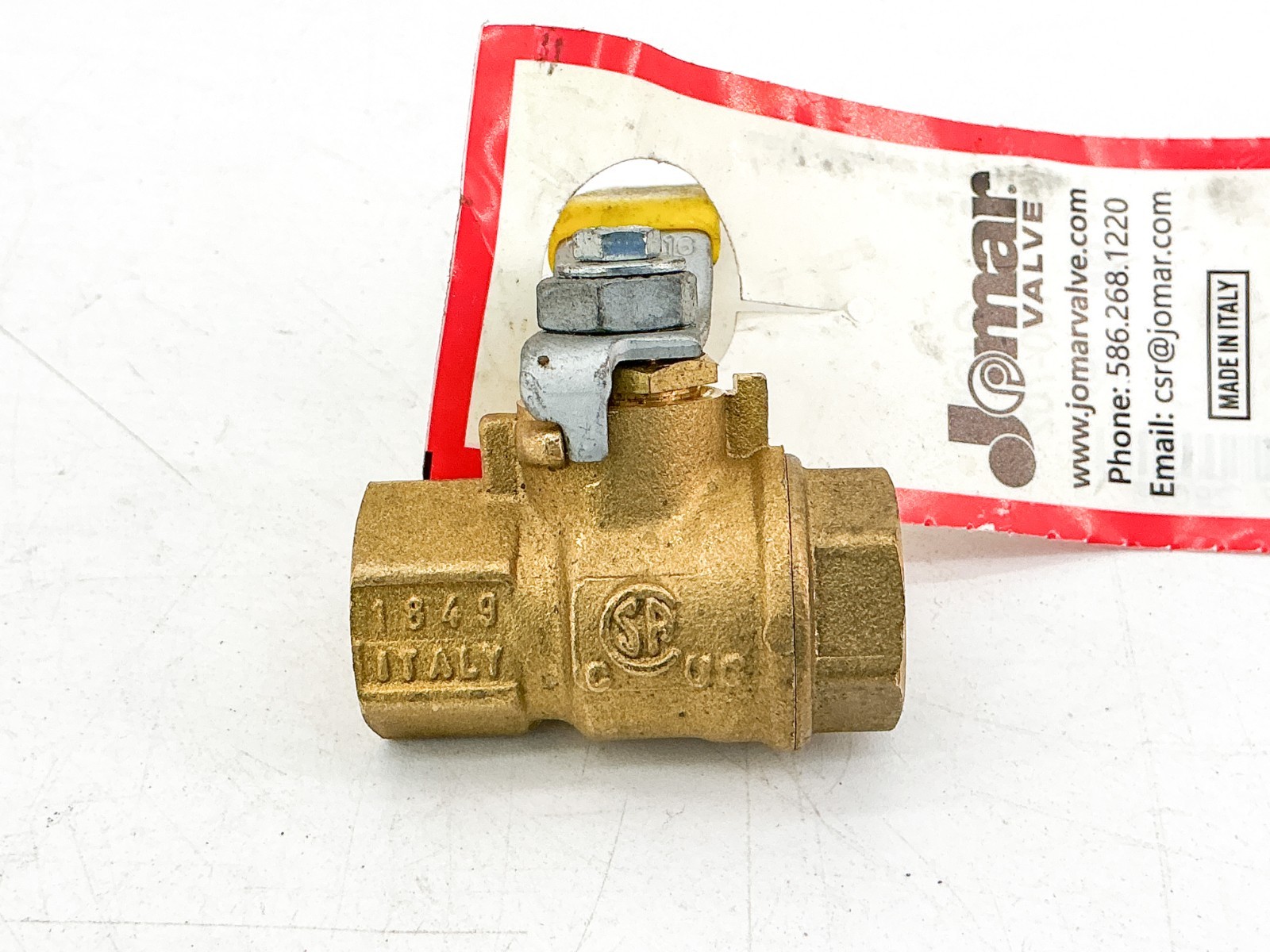 New Jomar 100-702 Ball Valve T100NE 3/8 600WOG – No Box