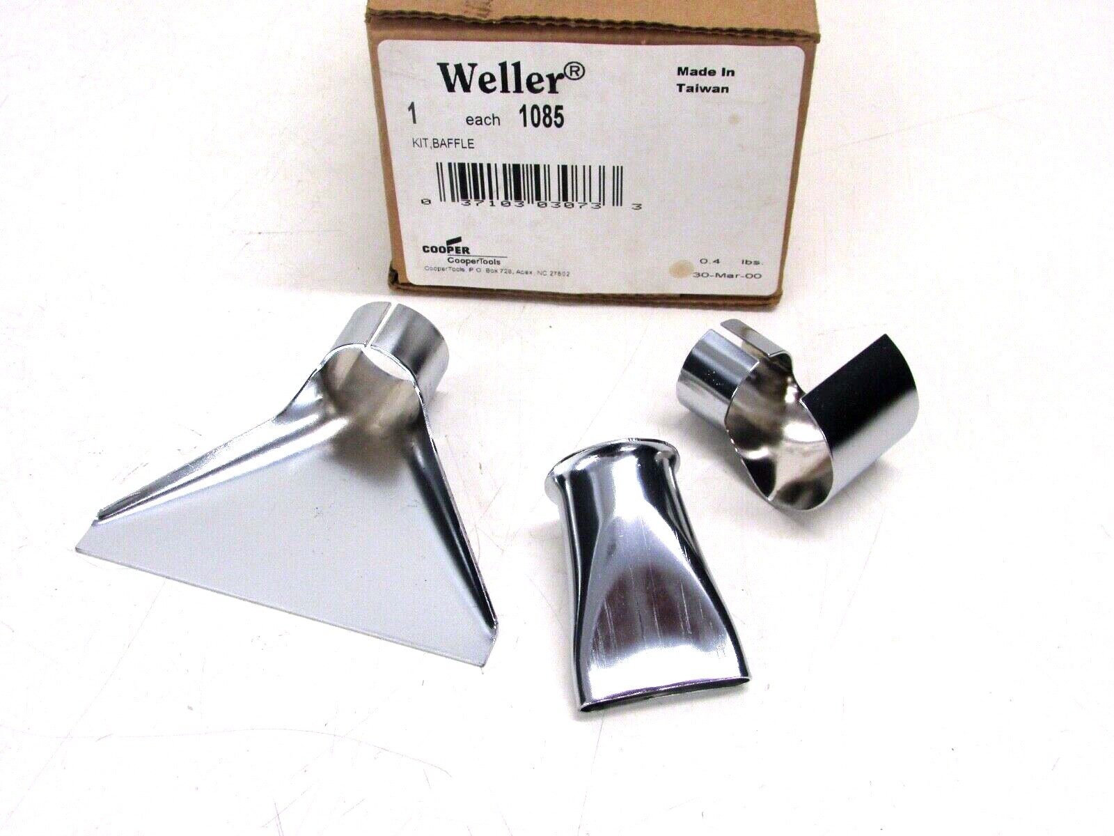 WELLER HEAT GUN BAFFLE KIT #1085, for 6970 & 1095