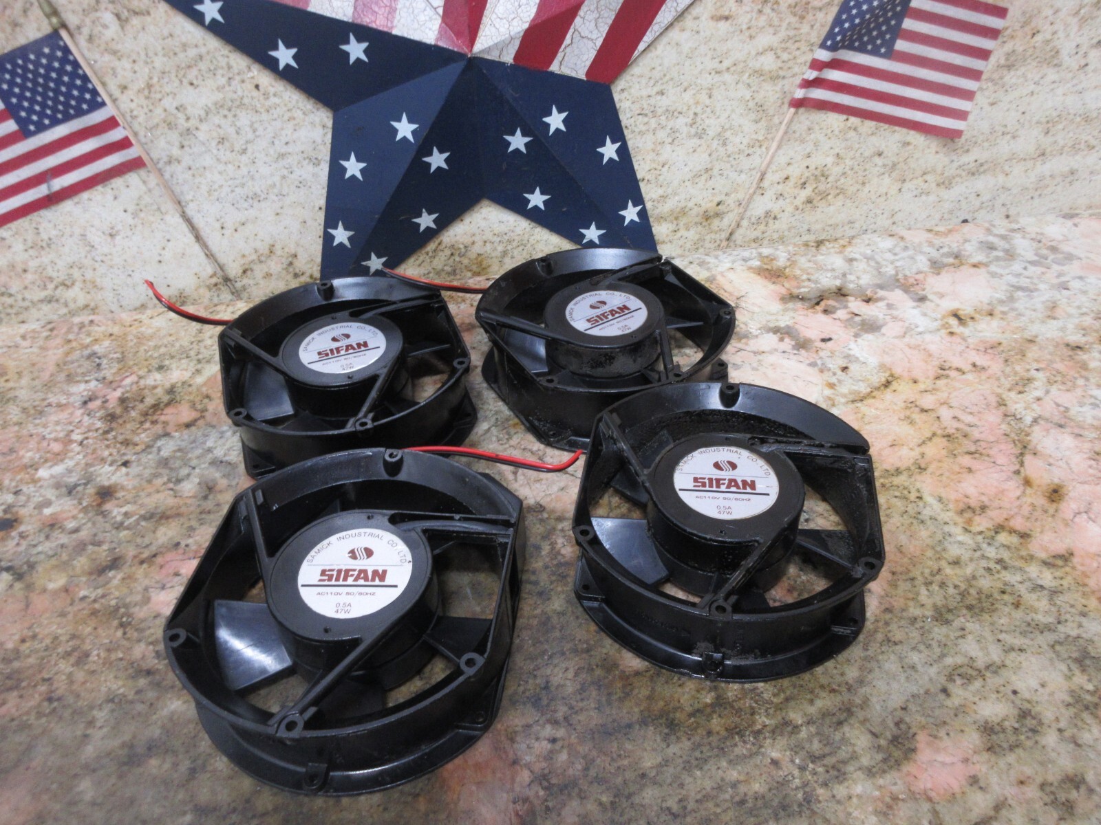SAMICK INDUSTRIAL SIFAN FAN AC110V 0.5A 47W HWACHEON SIRIUS-2 CNC LOT OF 3 PIECE